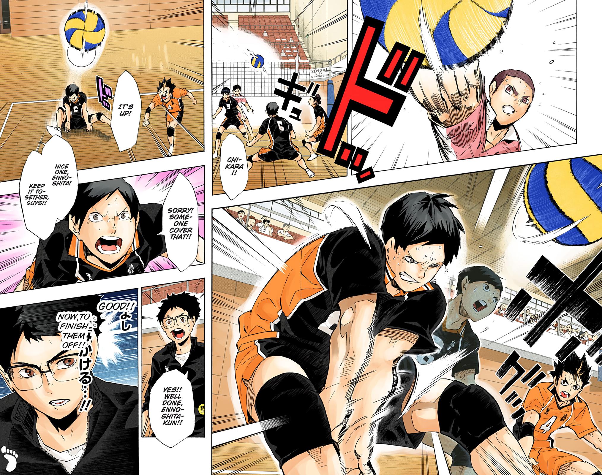 Read Haikyu!! (Color) Manga Online