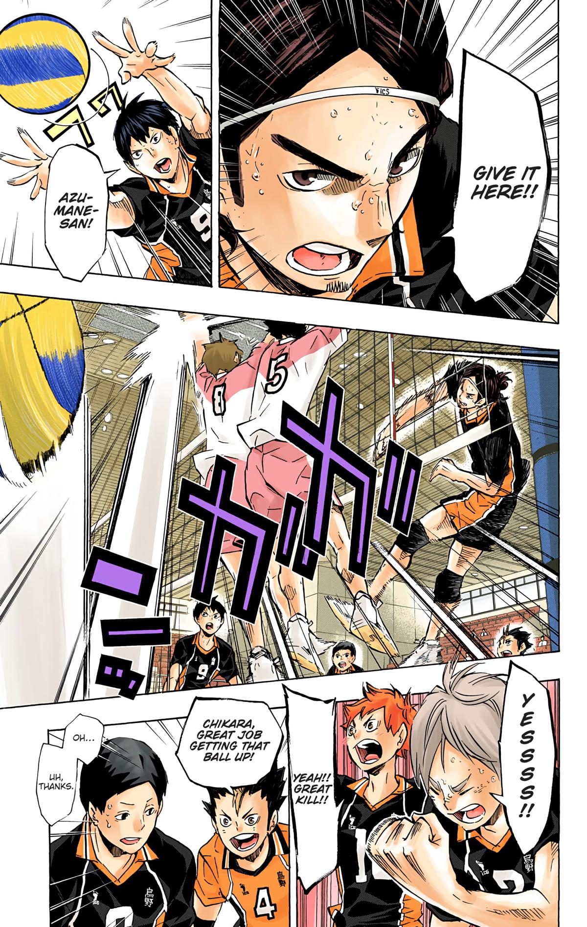 Read Haikyu!! (Color) Manga Online