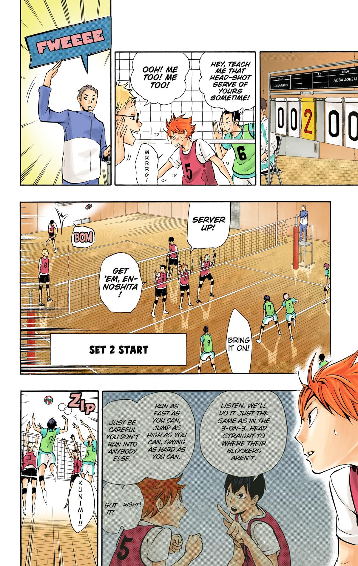 Read Haikyu!! (Color) Manga Online