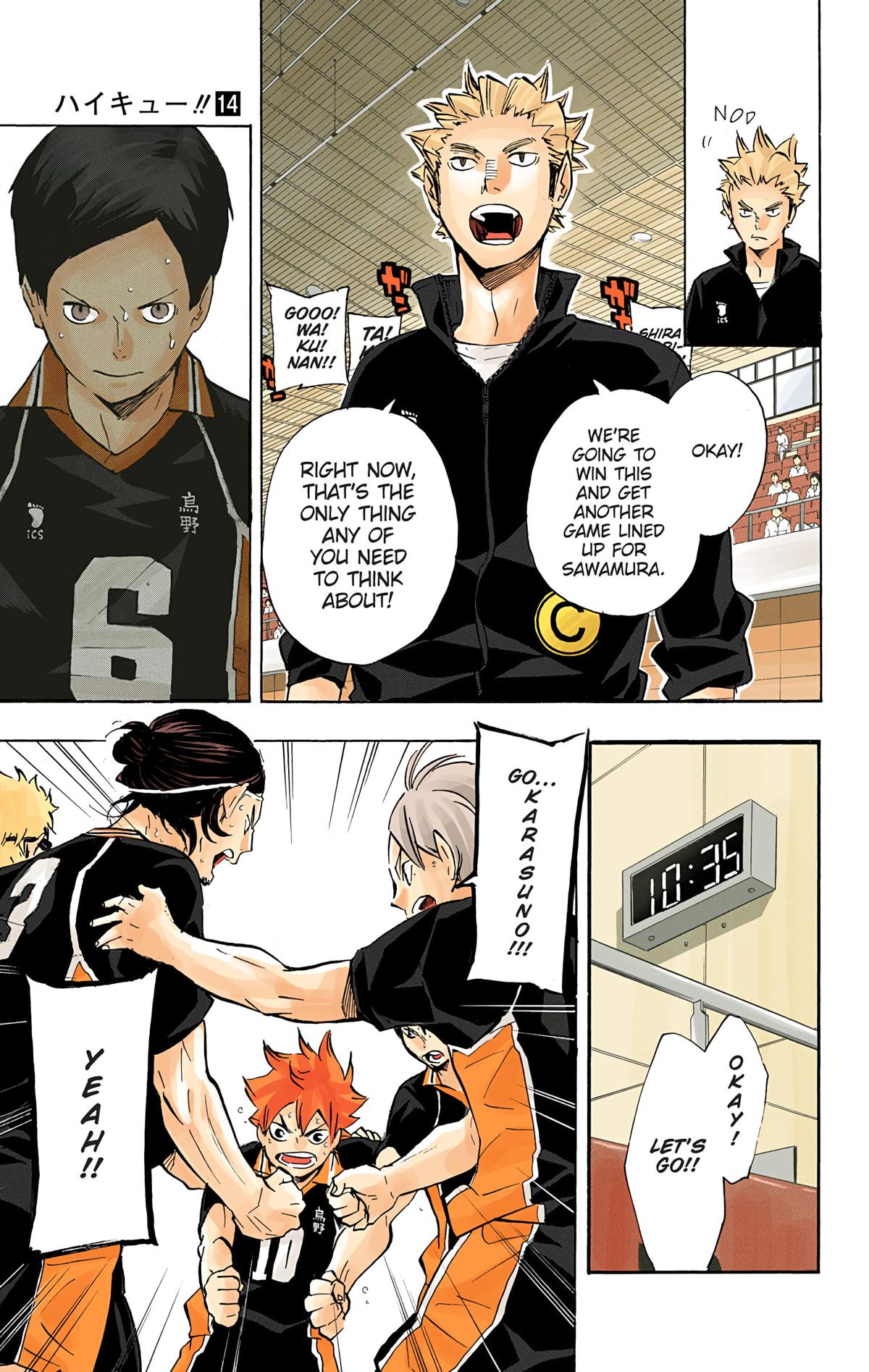 Read Haikyu!! (Color) Manga Online