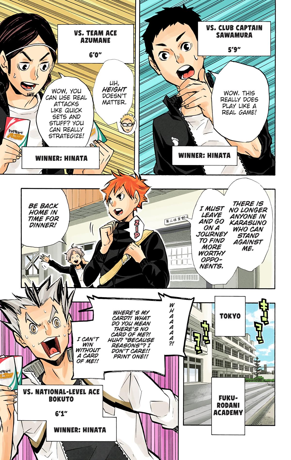 Read Haikyu!! (Color) Manga Online