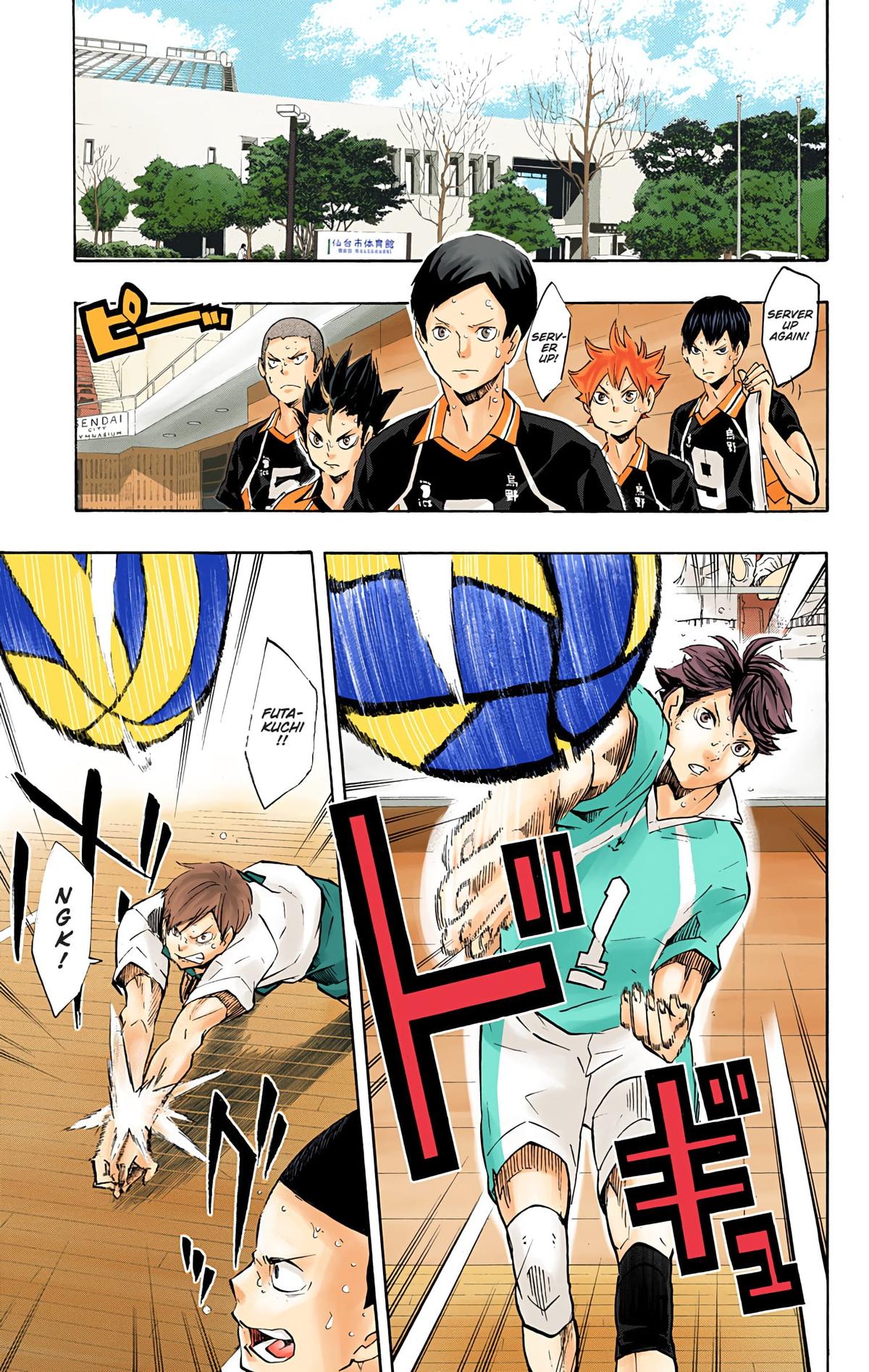 Read Haikyu!! (Color) Manga Online