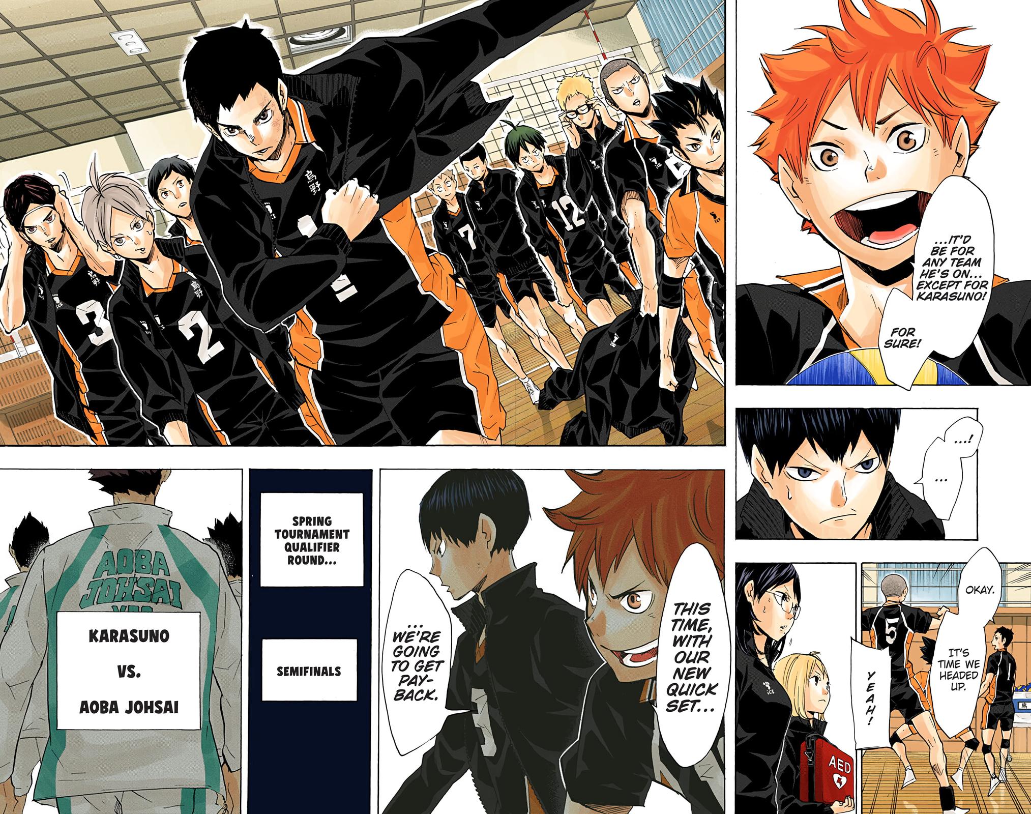 Read Haikyu!! (Color) Manga Online