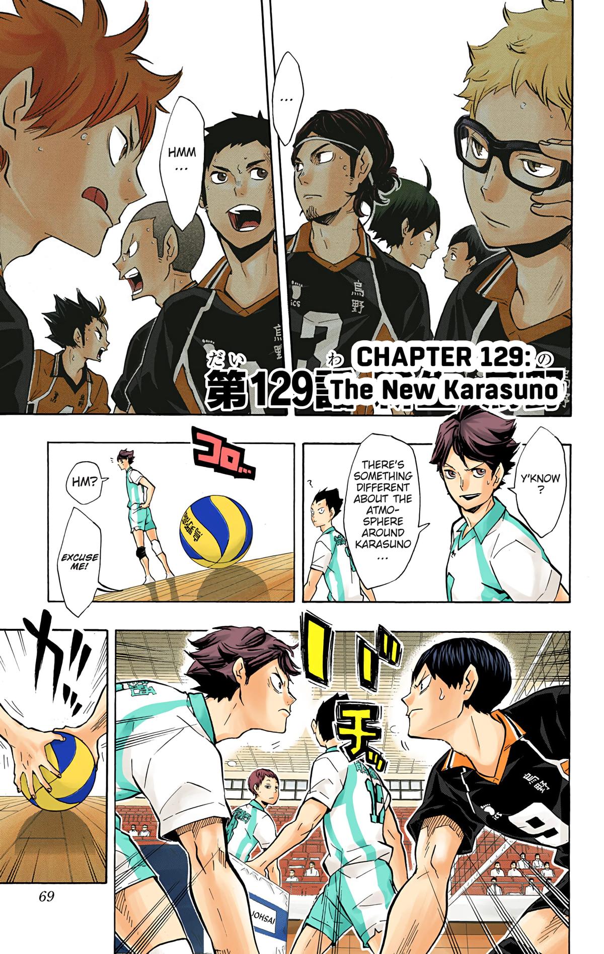 Read Haikyu!! (Color) Manga Online