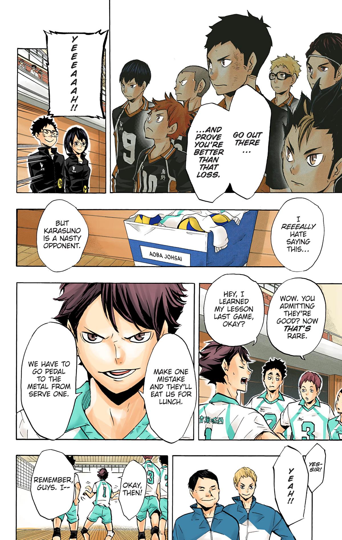 Read Haikyu!! (Color) Manga Online