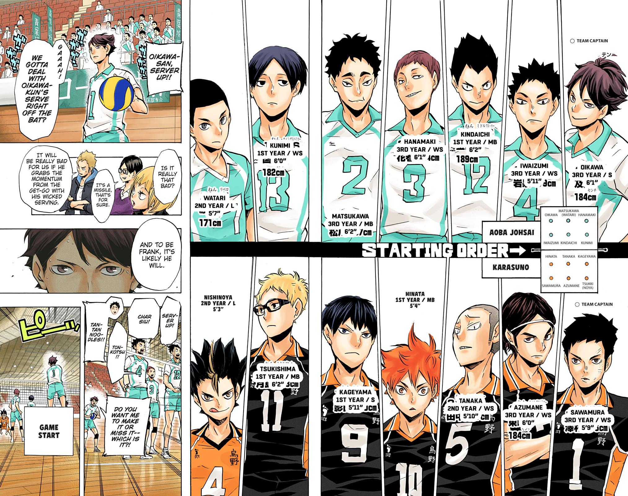 Read Haikyu!! (Color) Manga Online