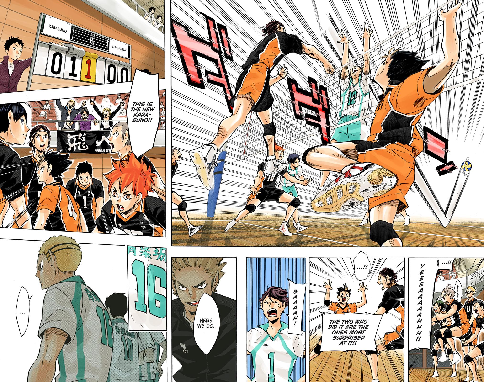 Read Haikyu!! (Color) Manga Online