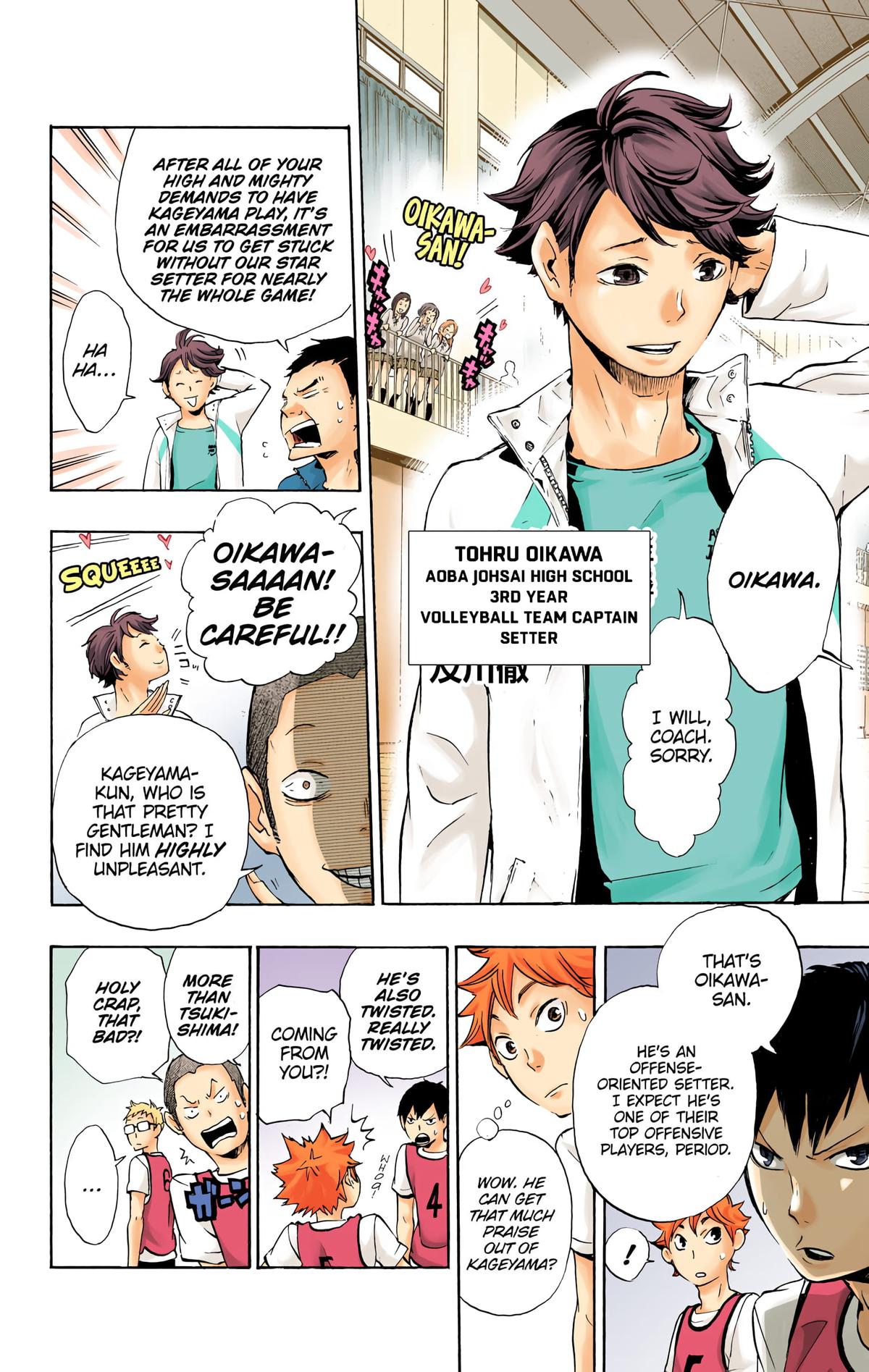 Read Haikyu!! (Color) Manga Online