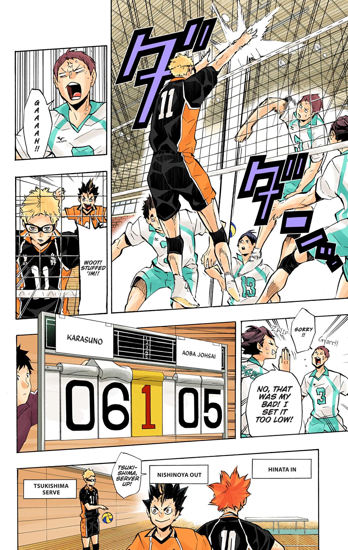 Read Haikyu!! (Color) Manga Online