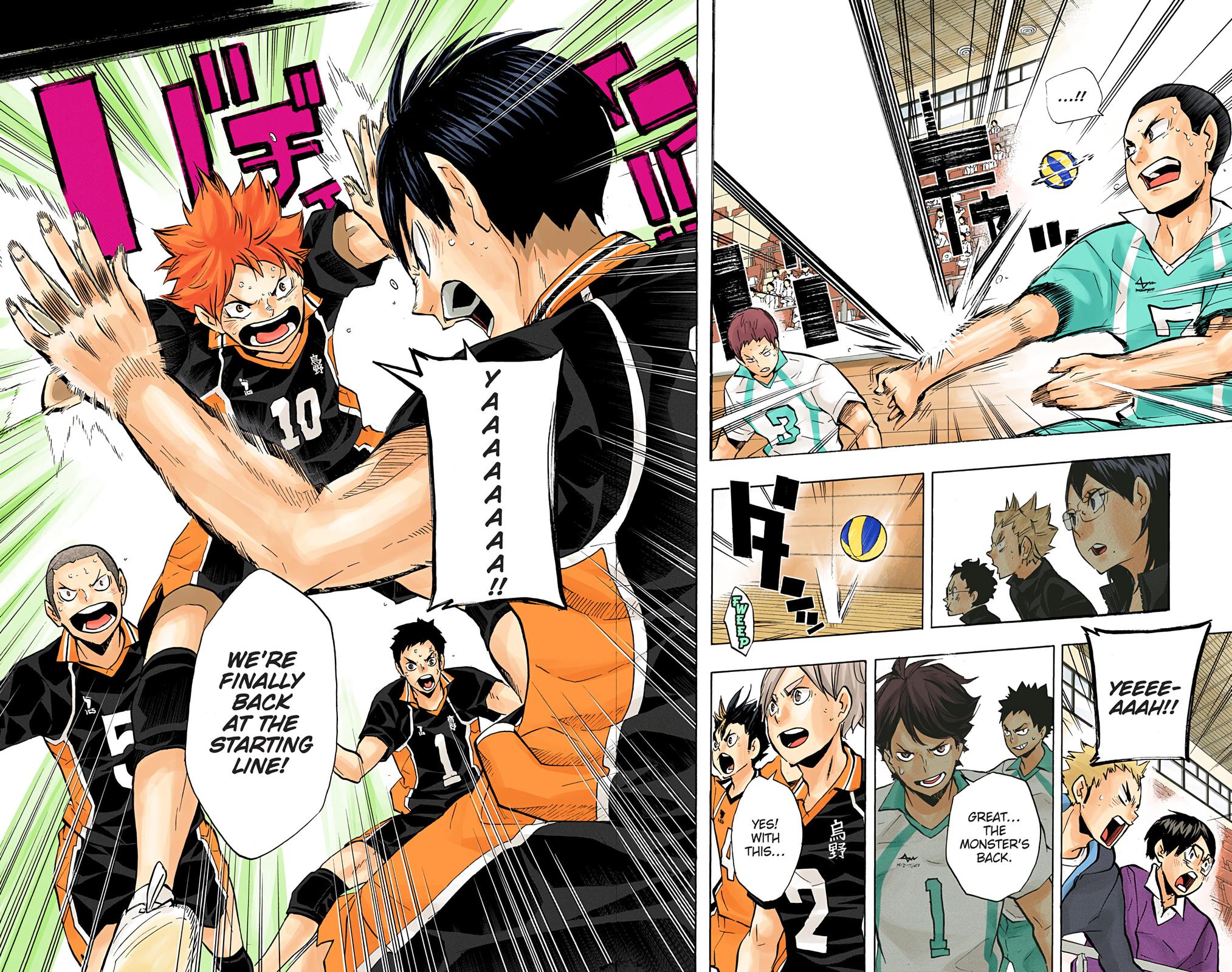 Read Haikyu!! (Color) Manga Online