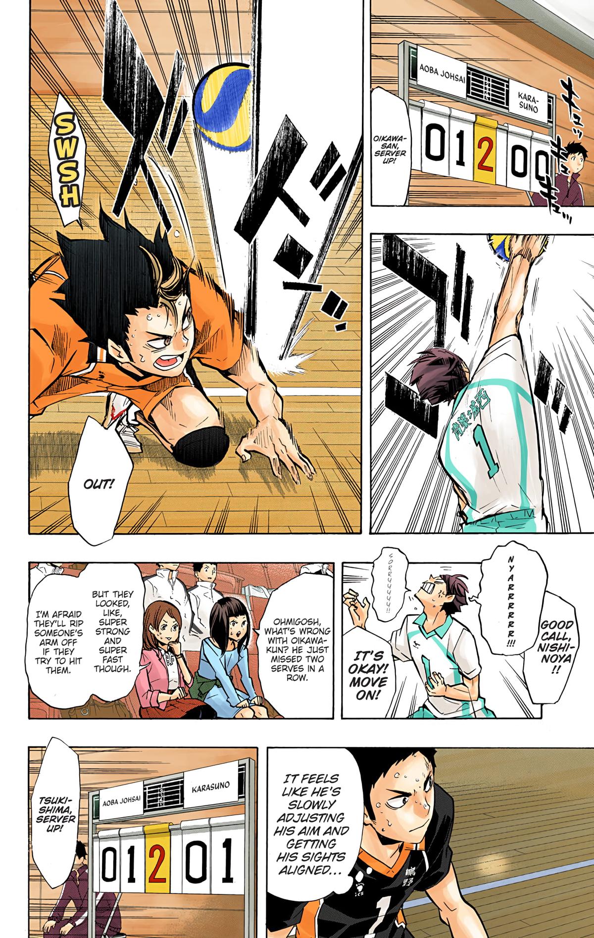 Read Haikyu!! (Color) Manga Online