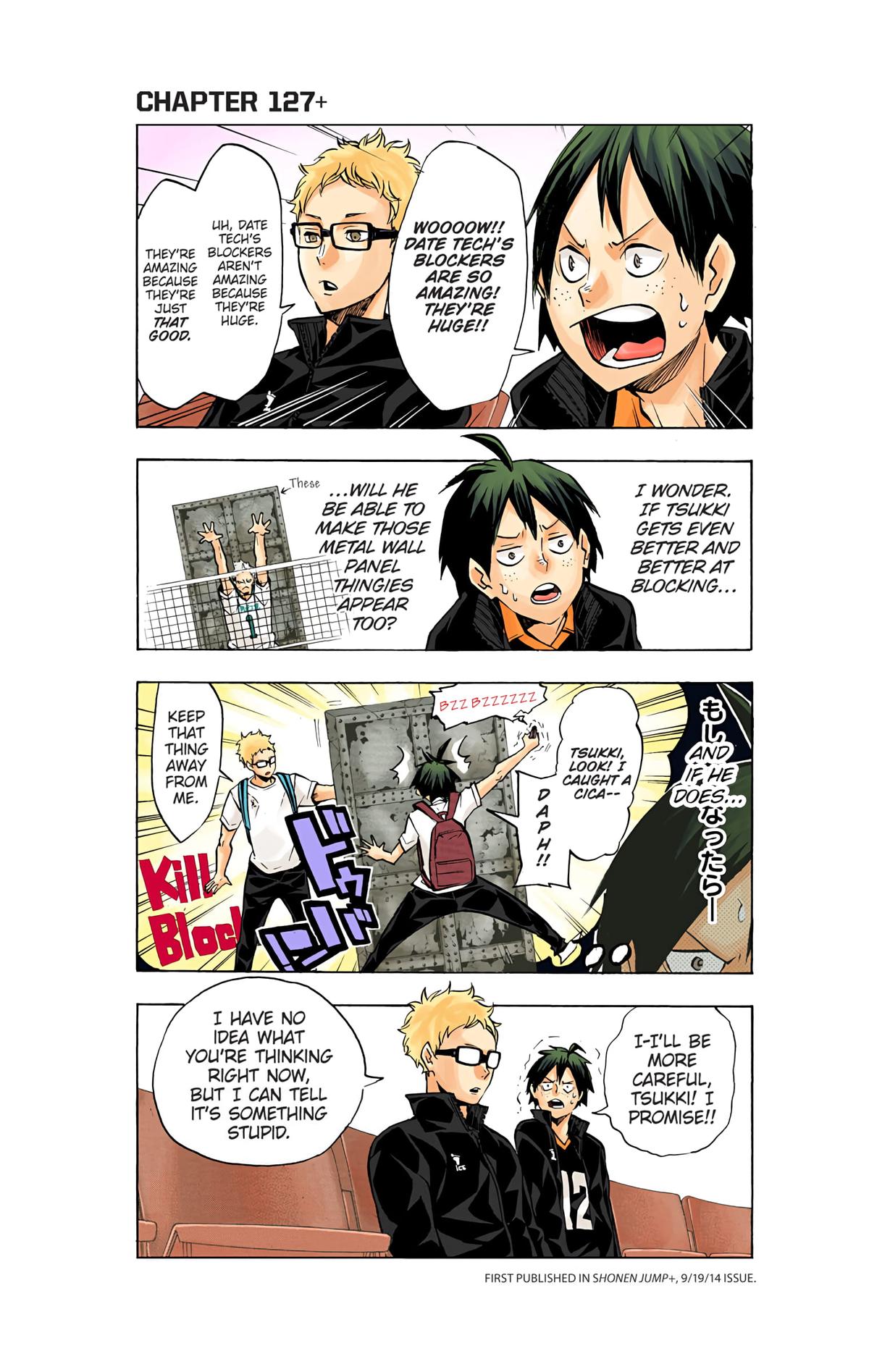 Read Haikyu!! (Color) Manga Online