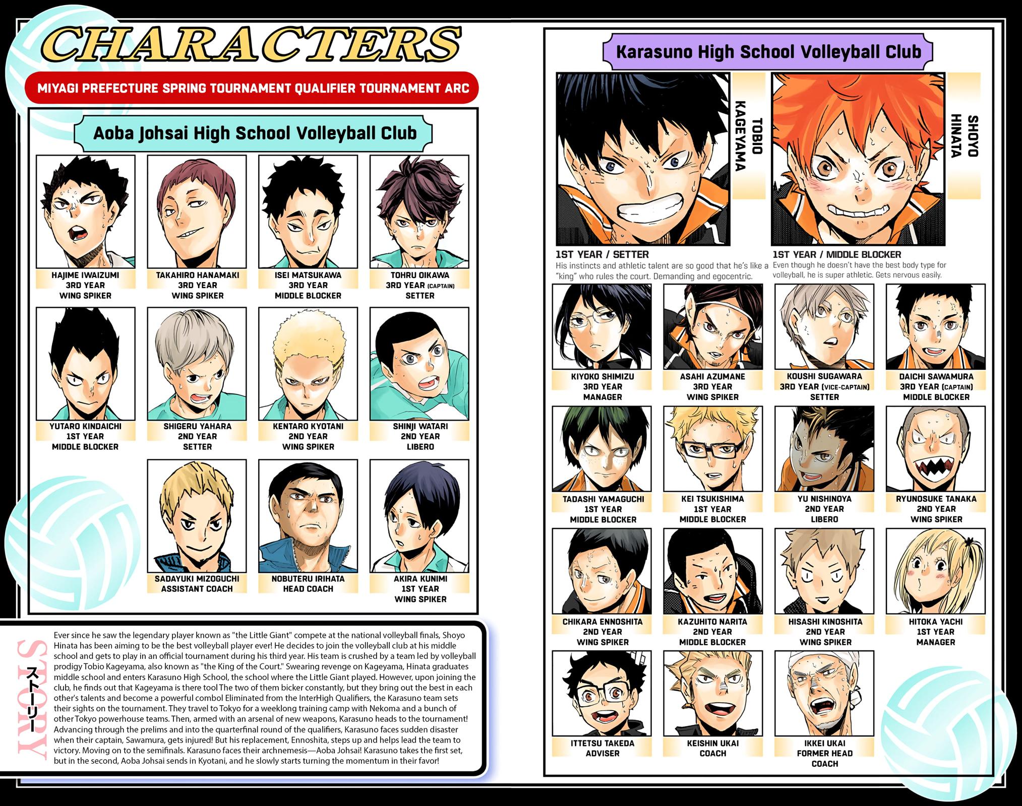Read Haikyu!! (Color) Manga Online