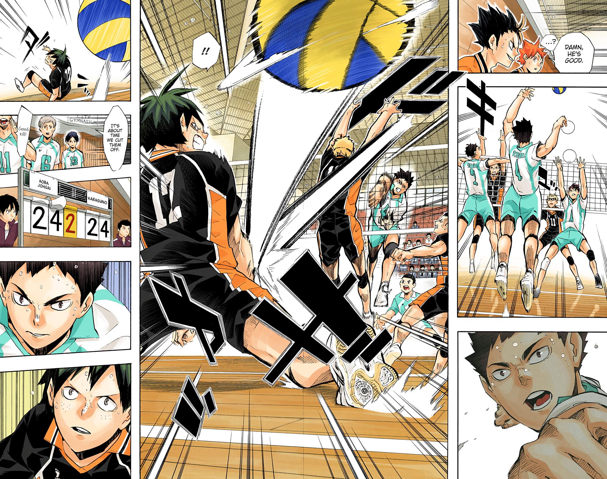 Read Haikyu!! (Color) Manga Online