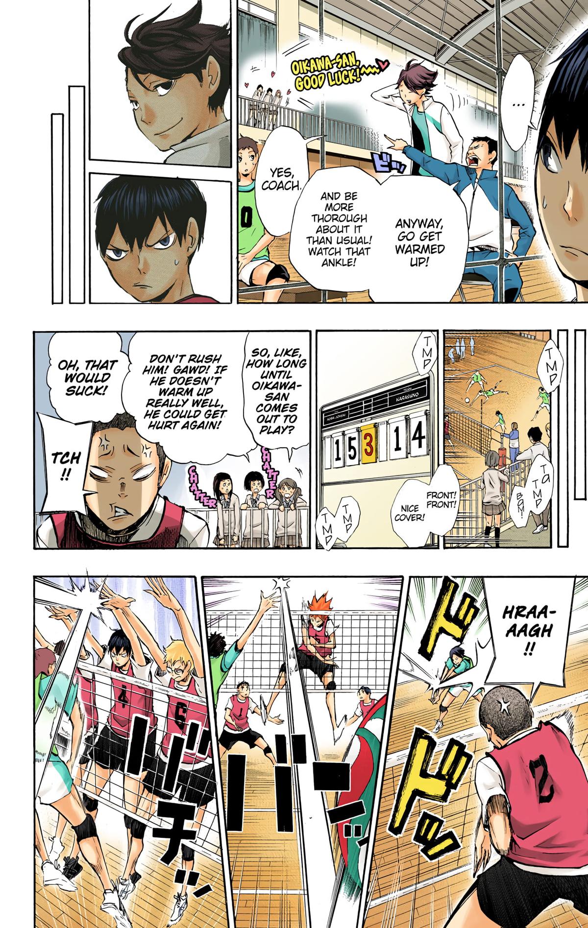 Read Haikyu!! (Color) Manga Online