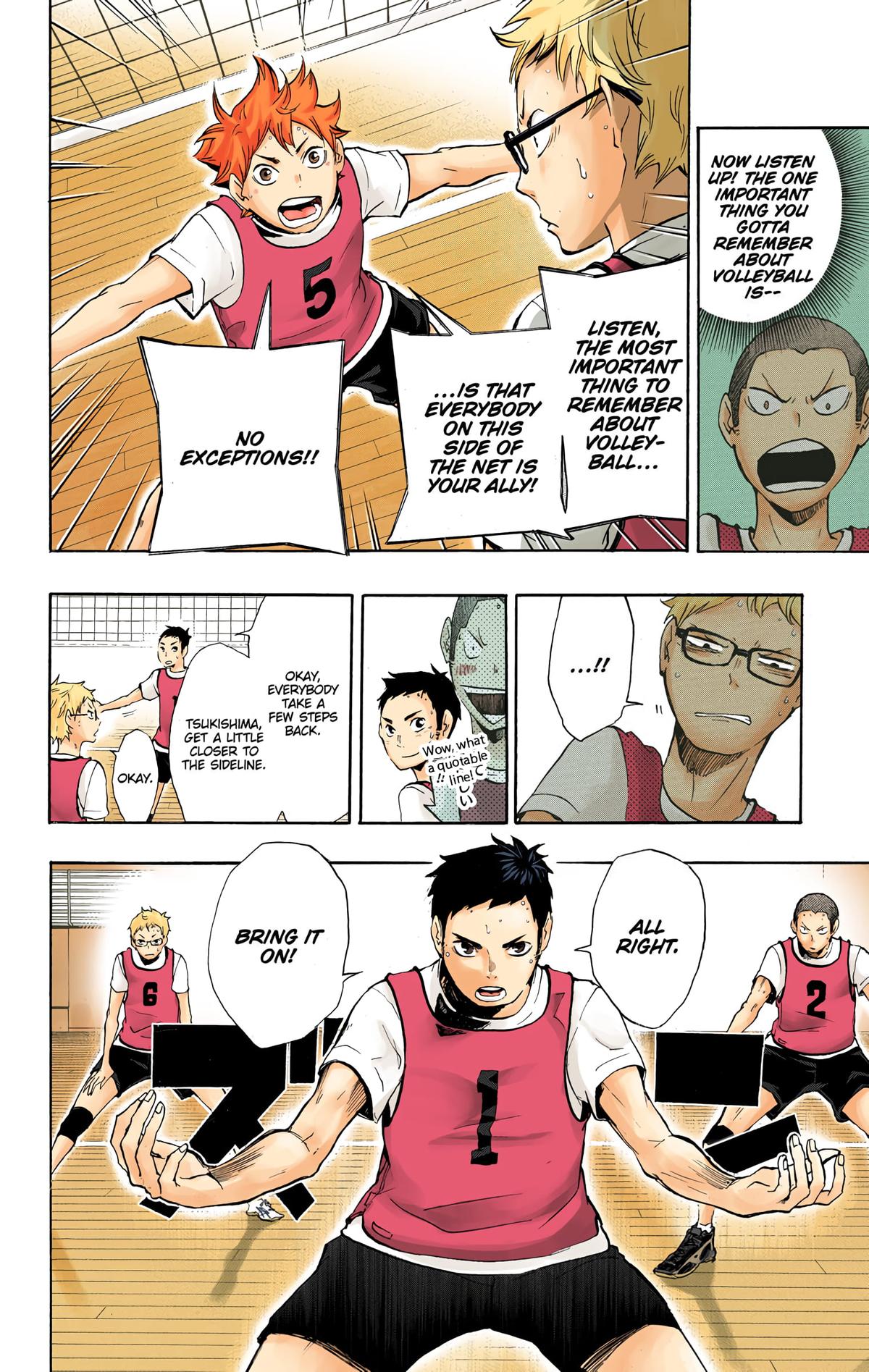 Read Haikyu!! (Color) Manga Online