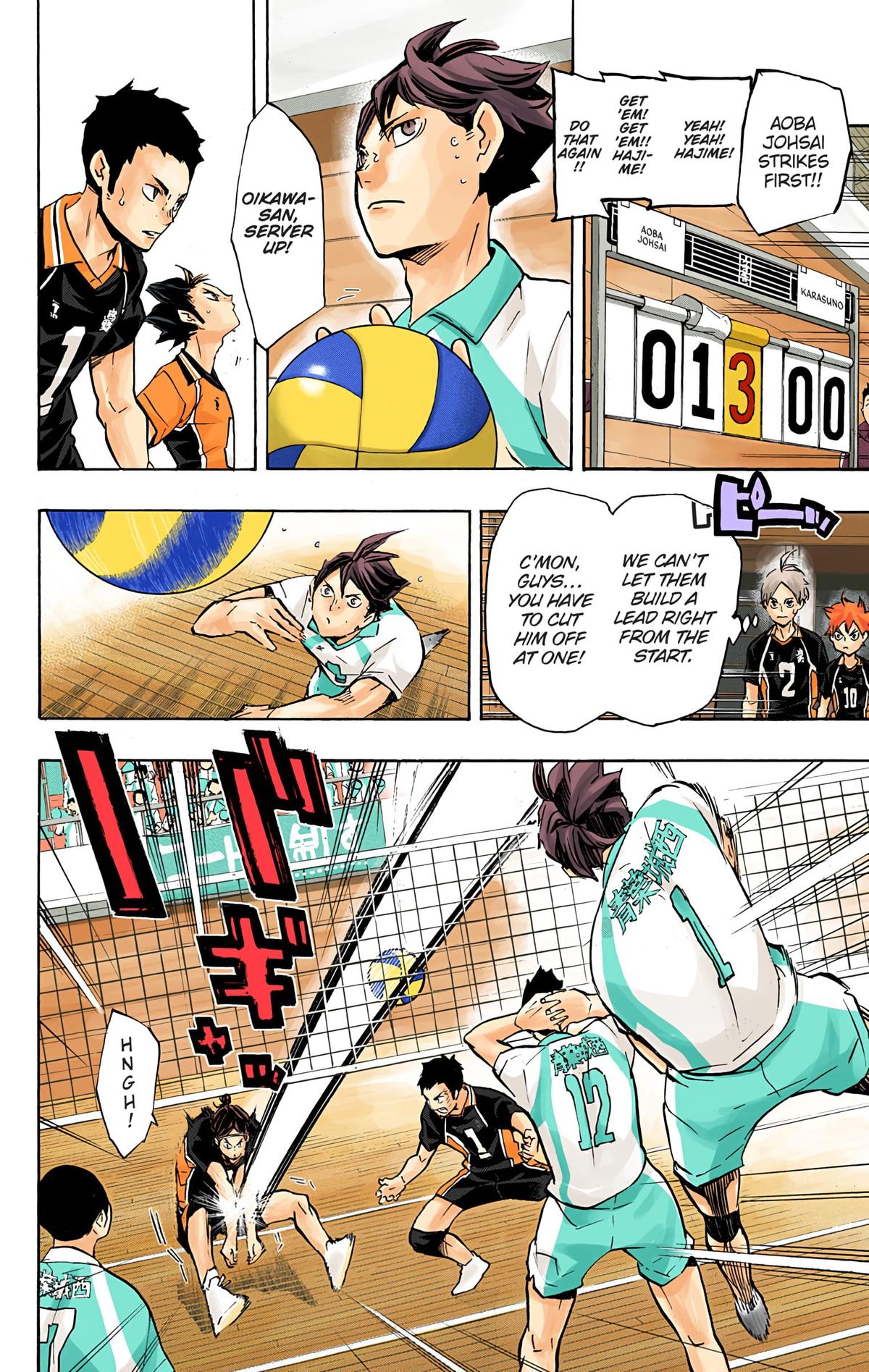 Read Haikyu!! (Color) Manga Online