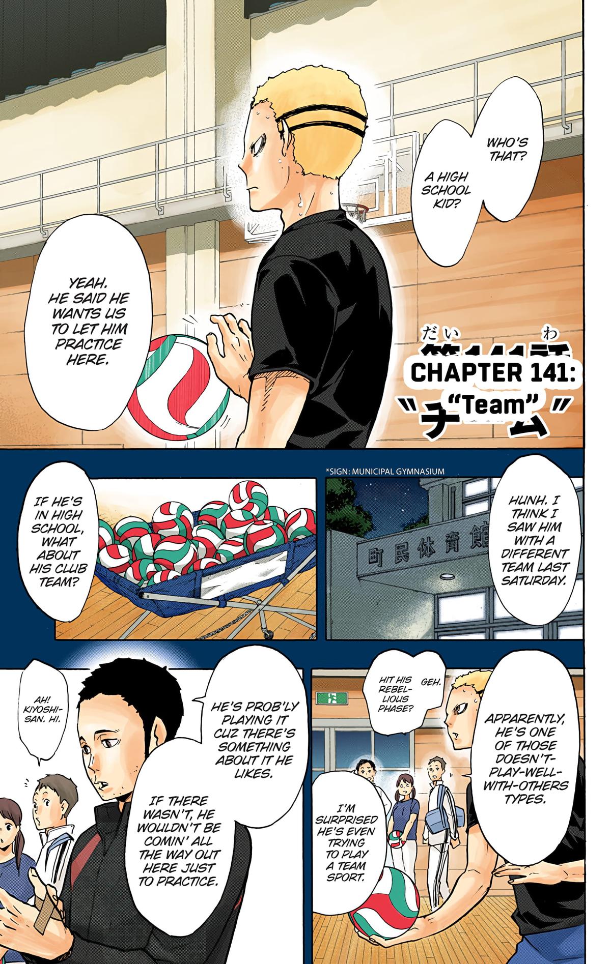 Read Haikyu!! (Color) Manga Online