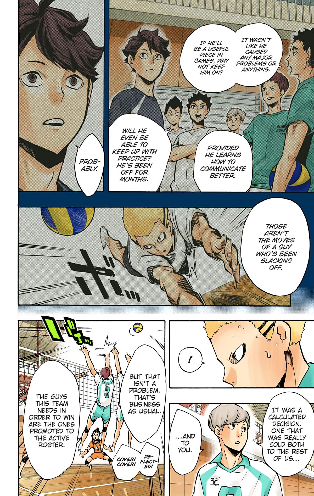 Read Haikyu!! (Color) Manga Online