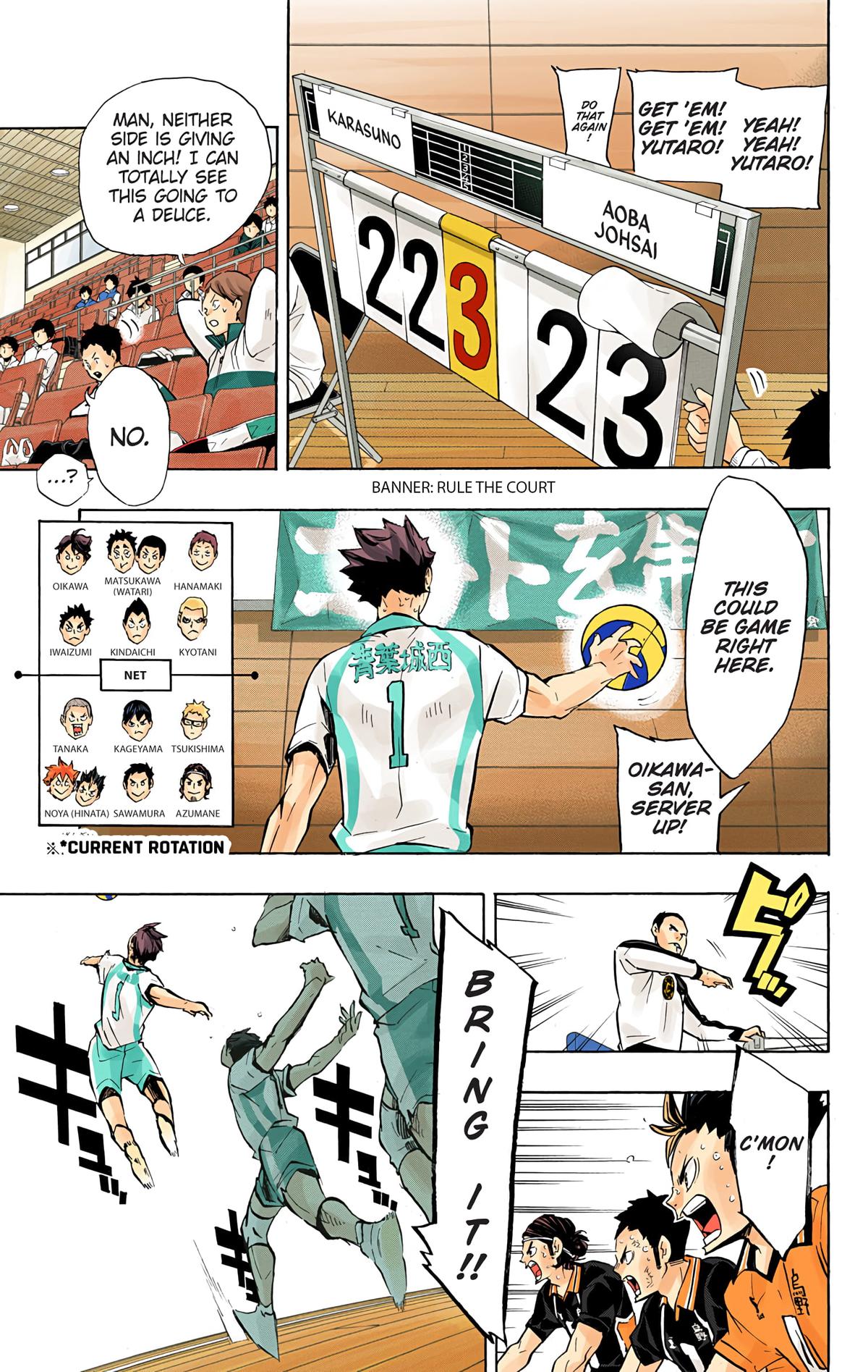 Read Haikyu!! (Color) Manga Online