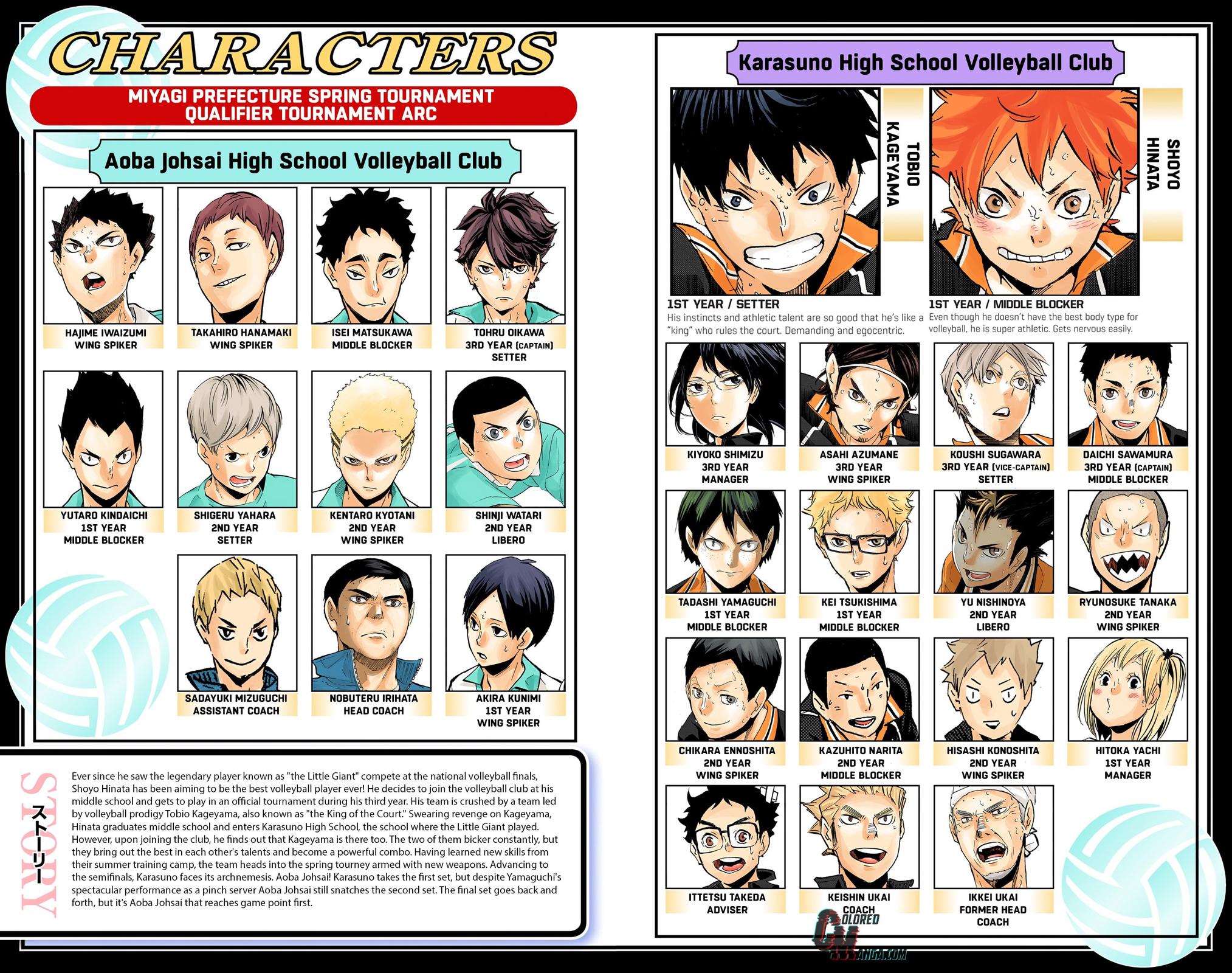 Read Haikyu!! (Color) Manga Online