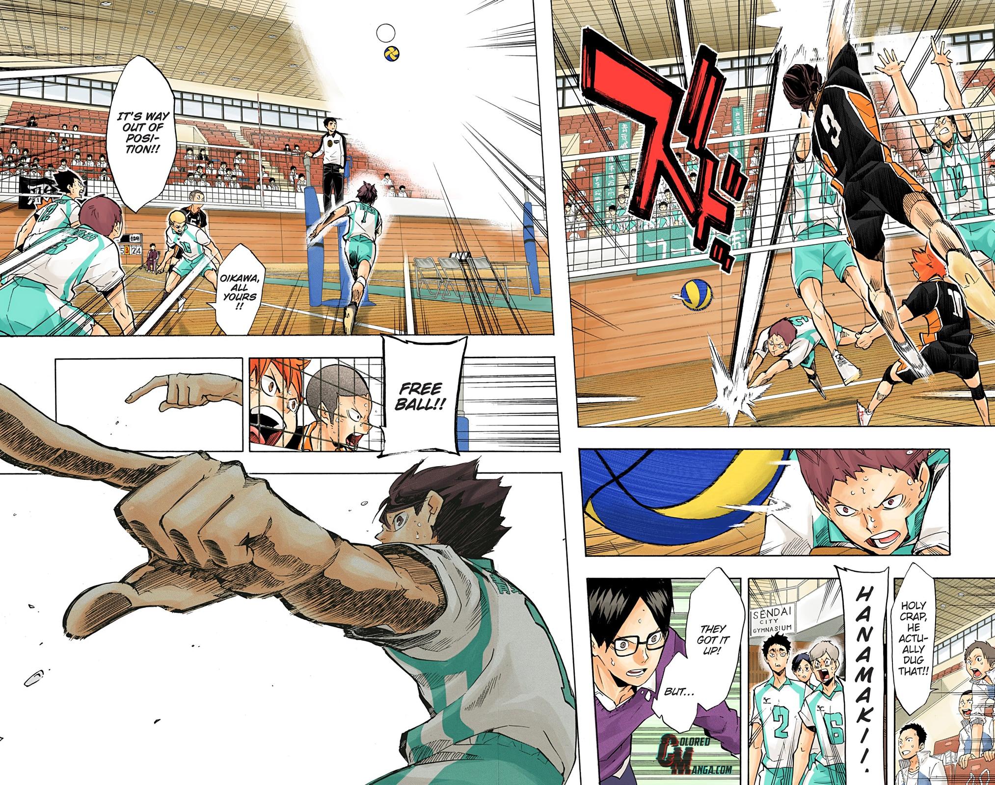 Read Haikyu!! (Color) Manga Online