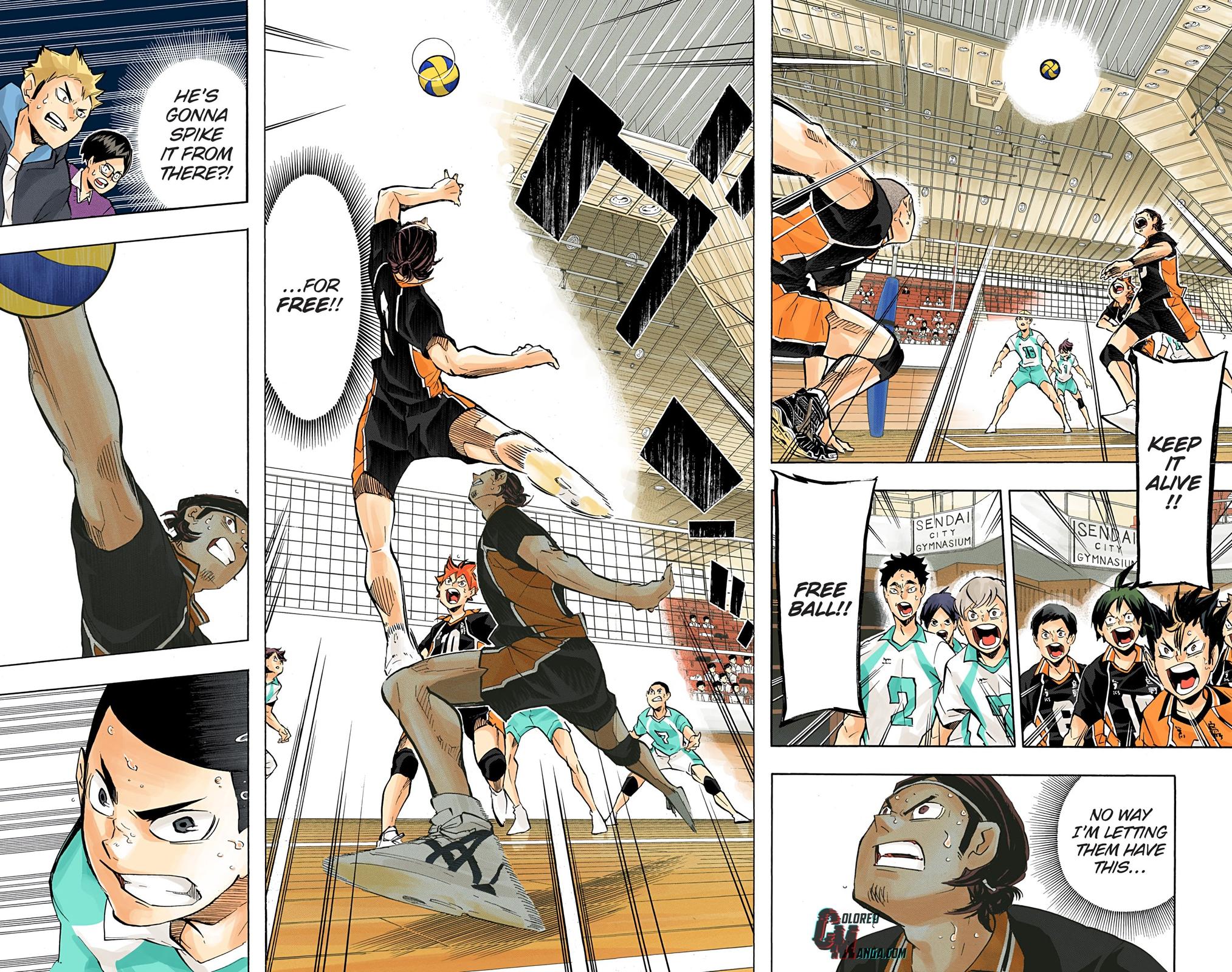 Read Haikyu!! (Color) Manga Online