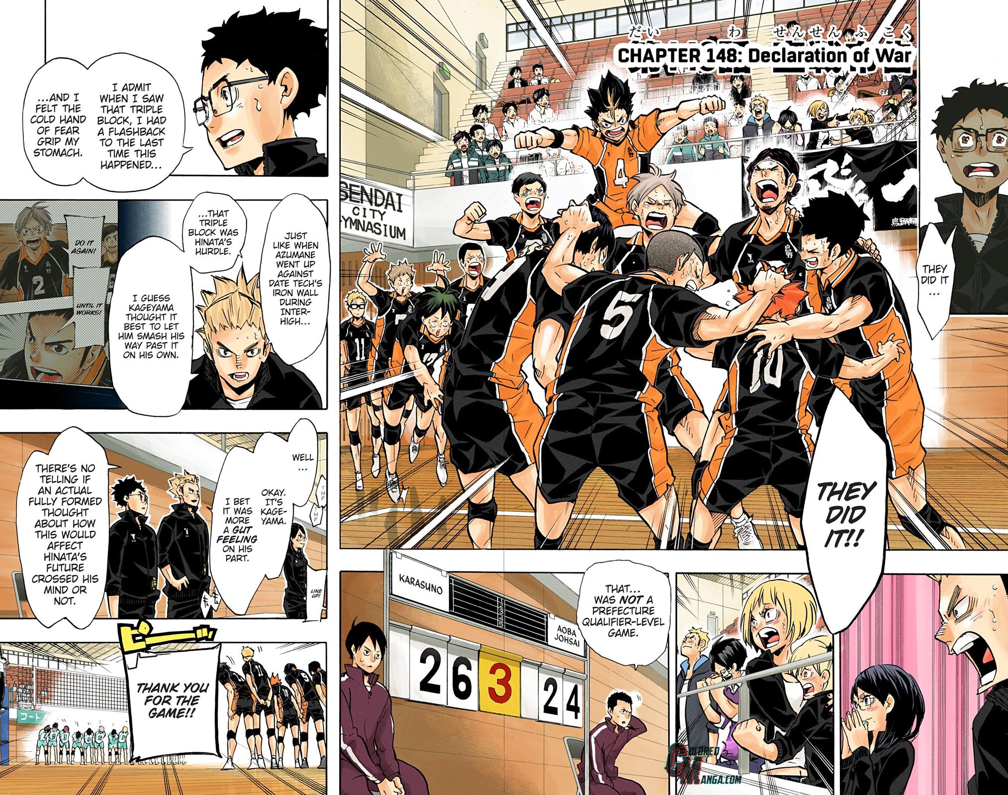 Read Haikyu!! (Color) Manga Online