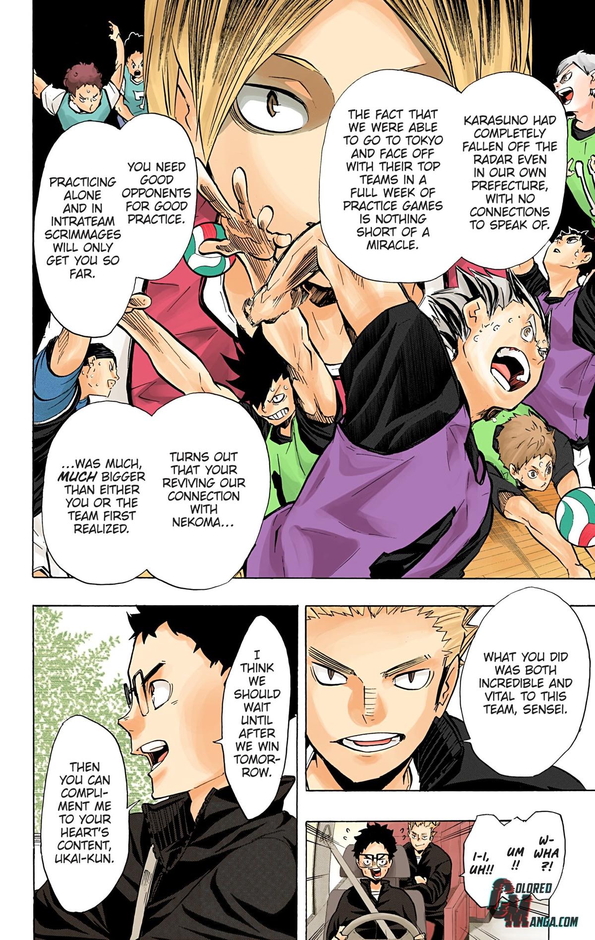 Read Haikyu!! (Color) Manga Online