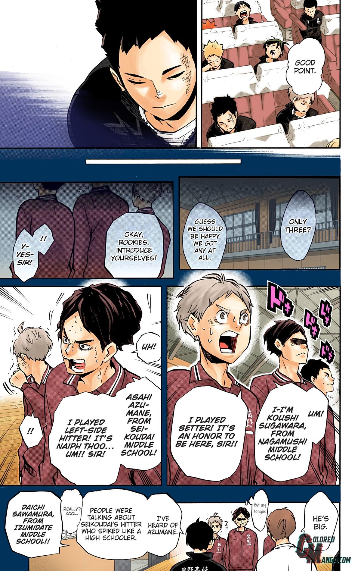 Read Haikyu!! (Color) Manga Online