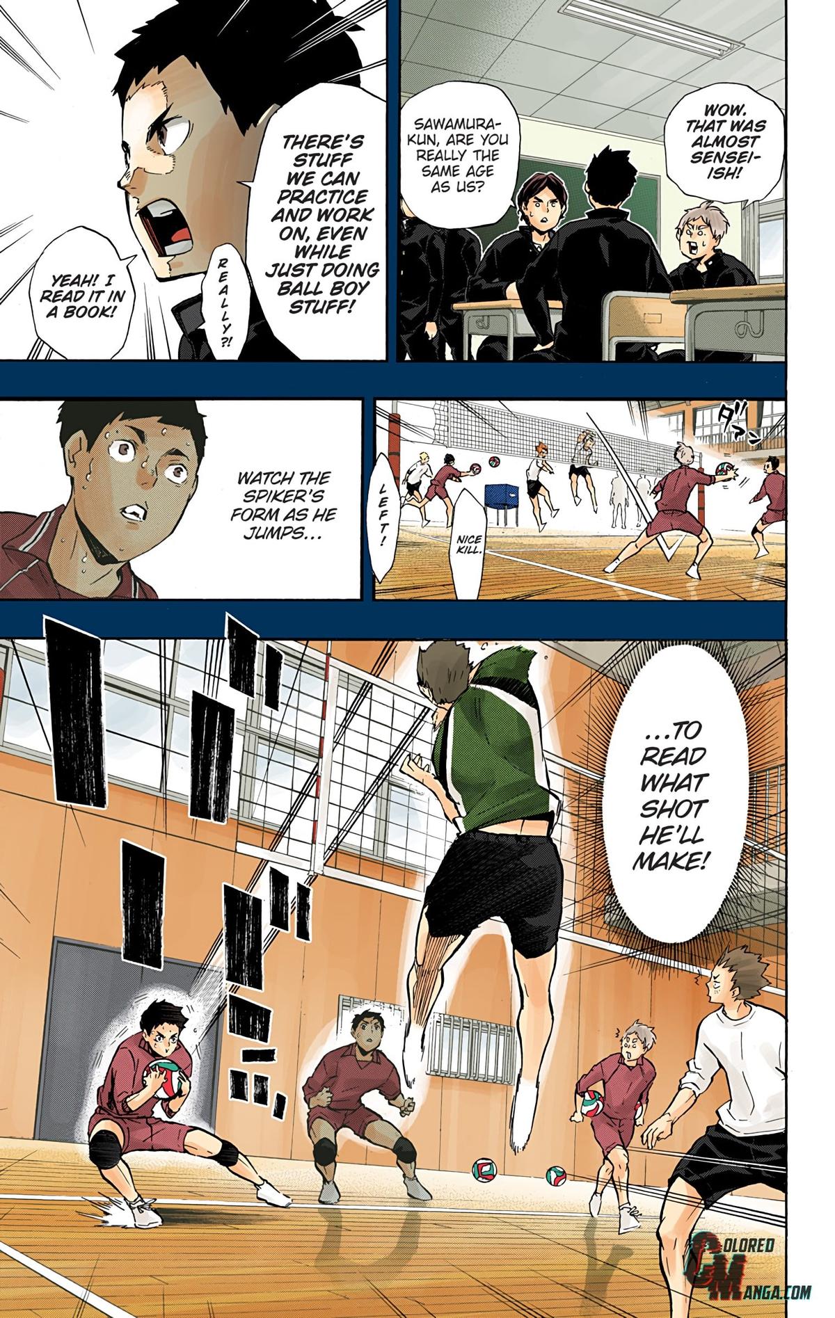 Read Haikyu!! (Color) Manga Online