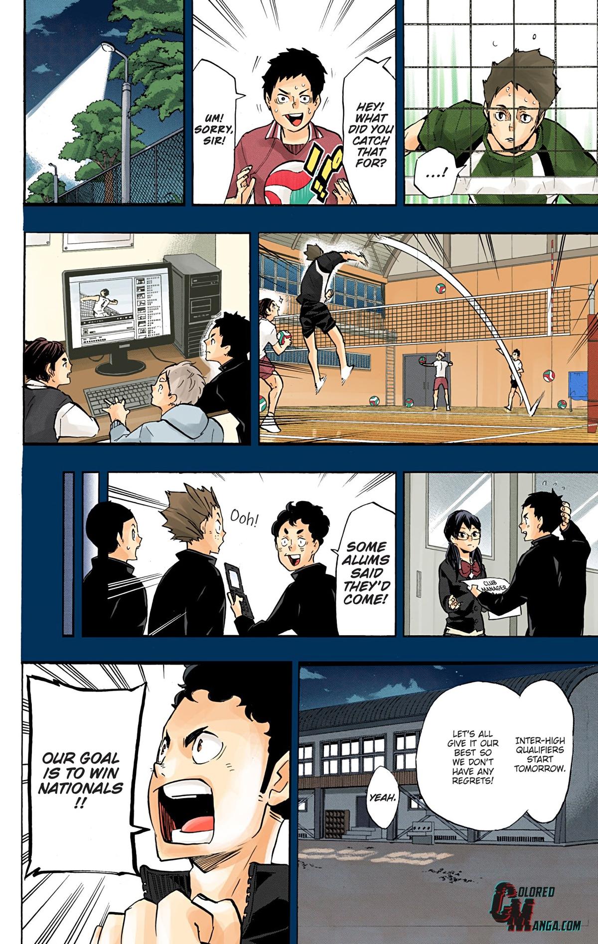 Read Haikyu!! (Color) Manga Online
