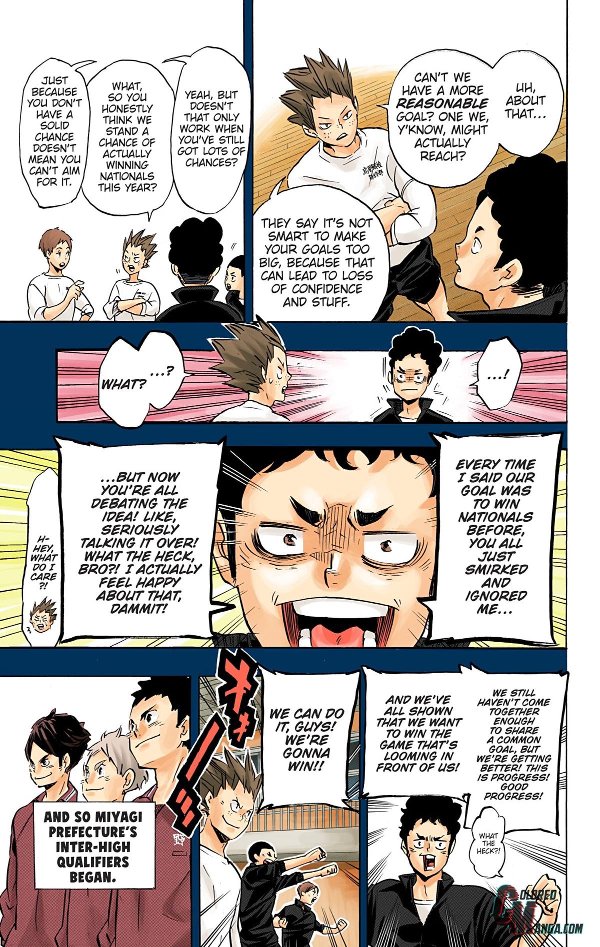 Read Haikyu!! (Color) Manga Online