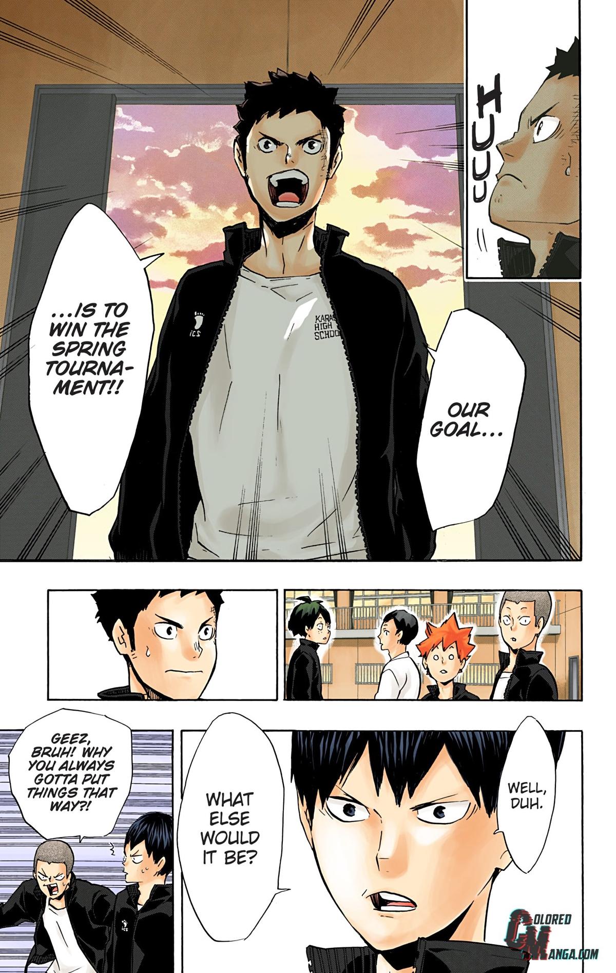 Read Haikyu!! (Color) Manga Online