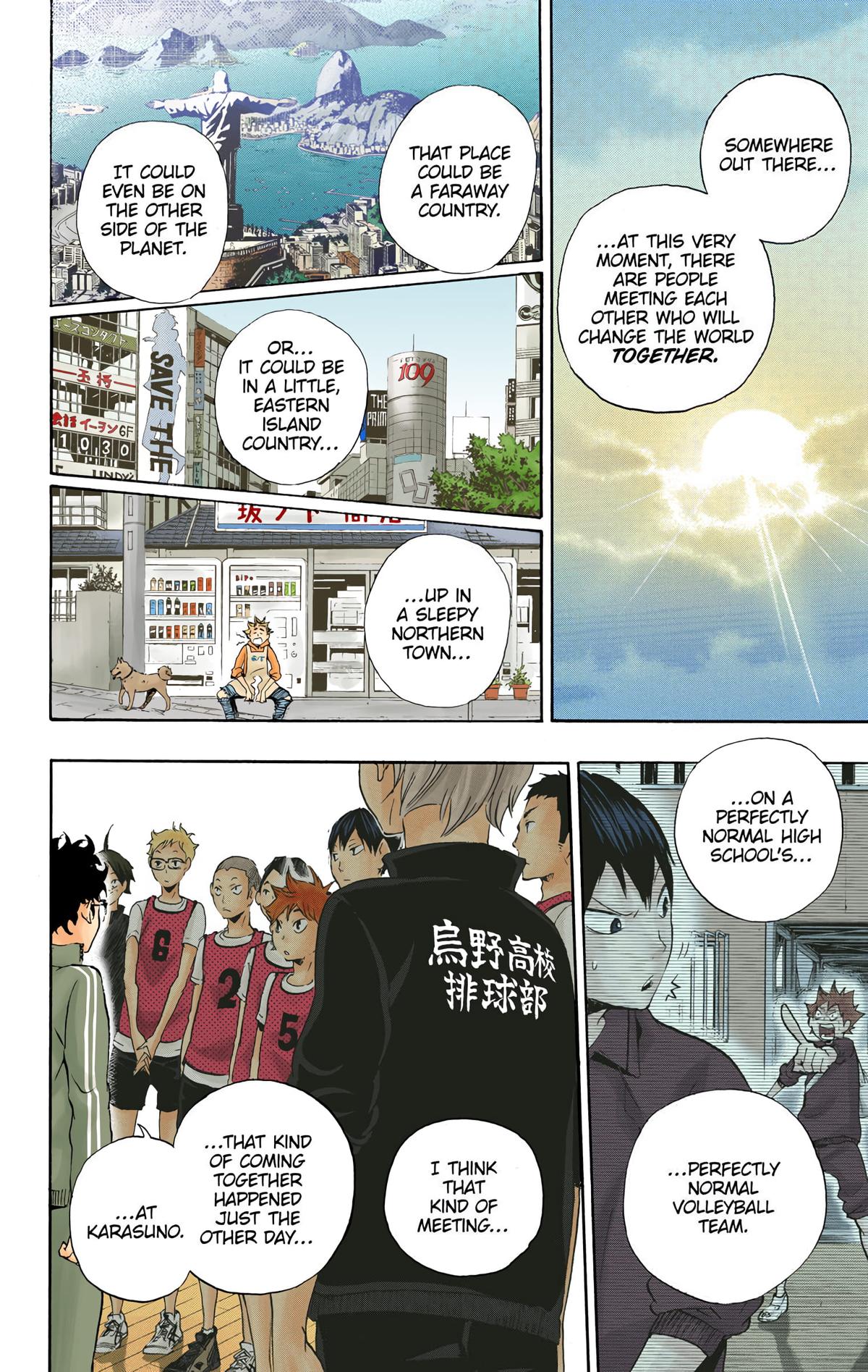 Read Haikyu!! (Color) Manga Online