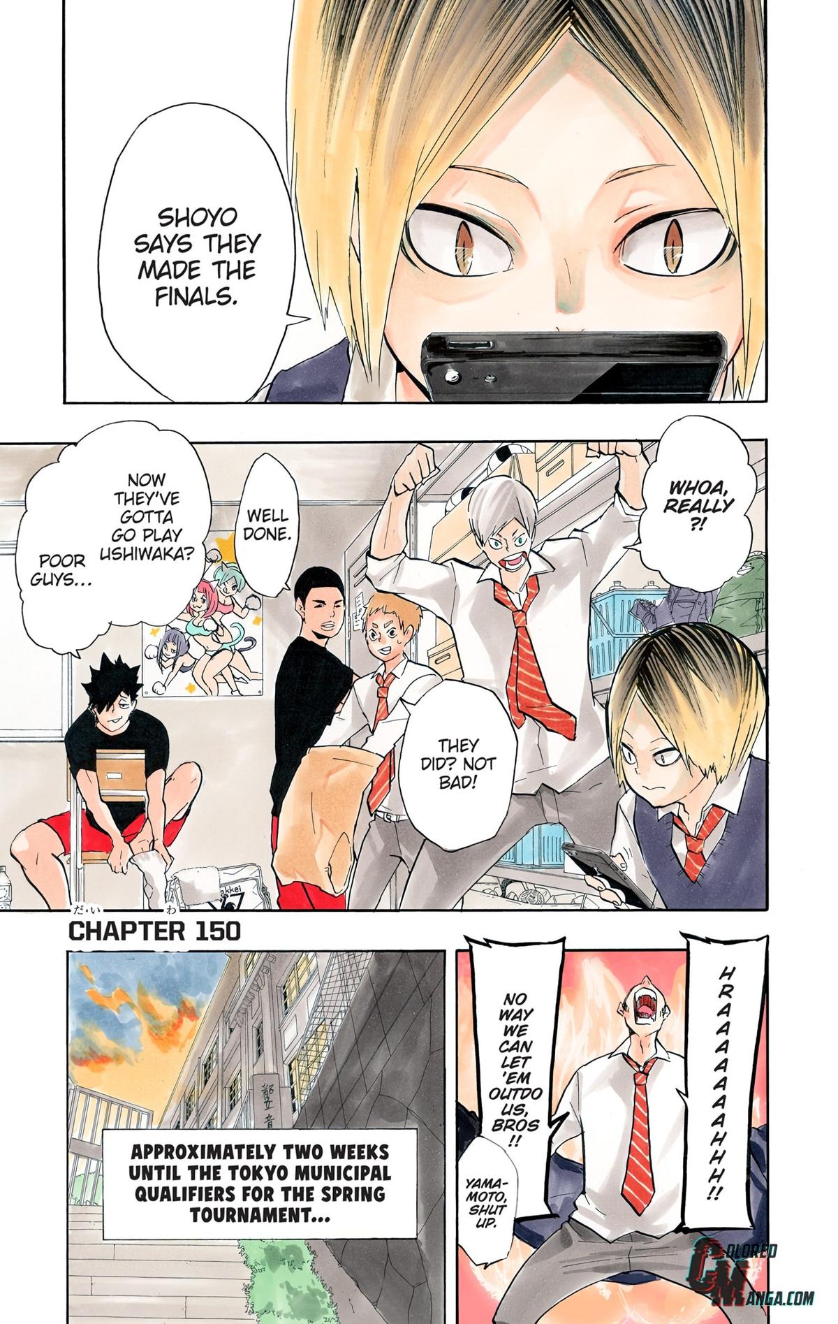Read Haikyu!! (Color) Manga Online