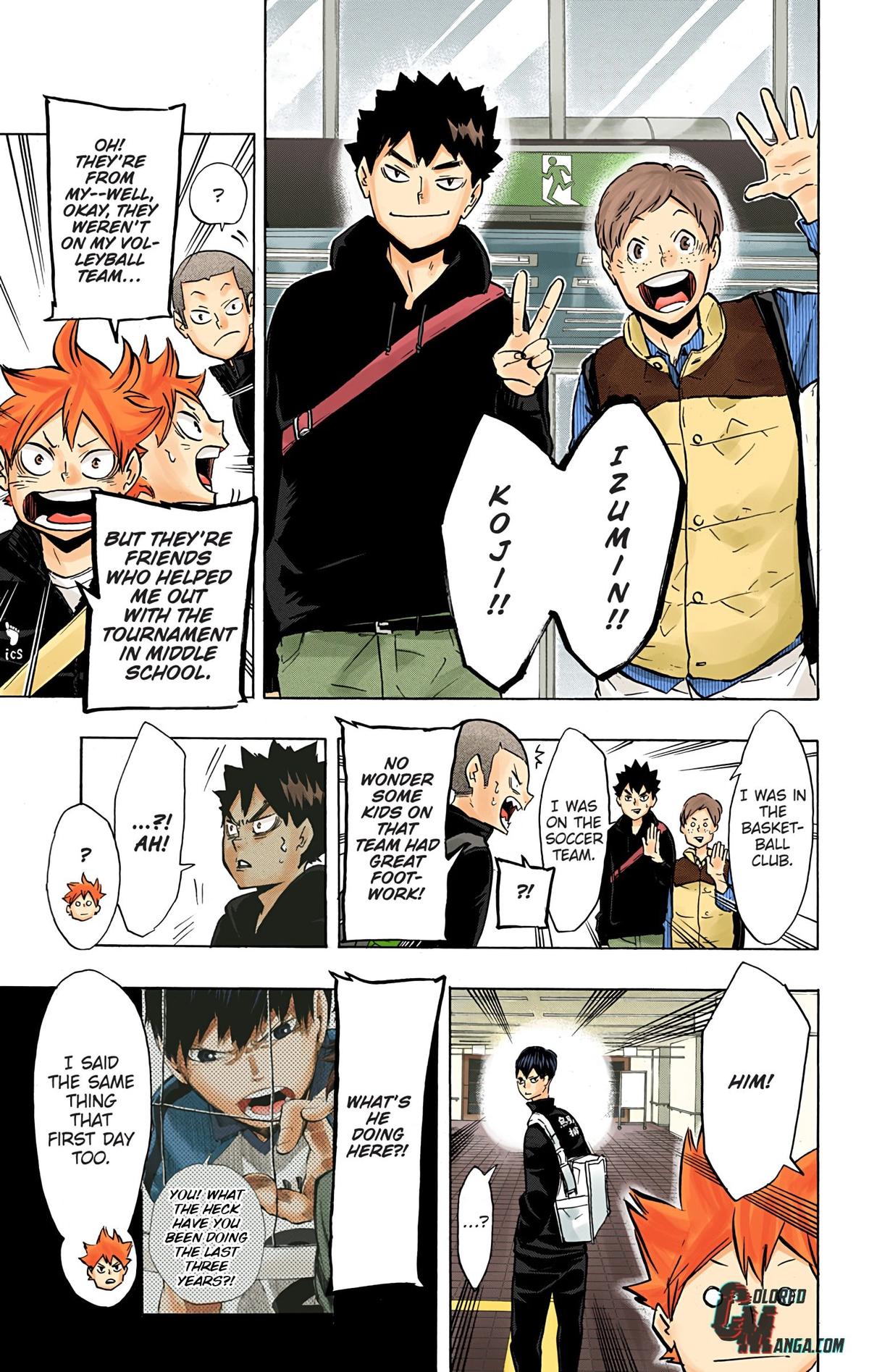 Read Haikyu!! (Color) Manga Online