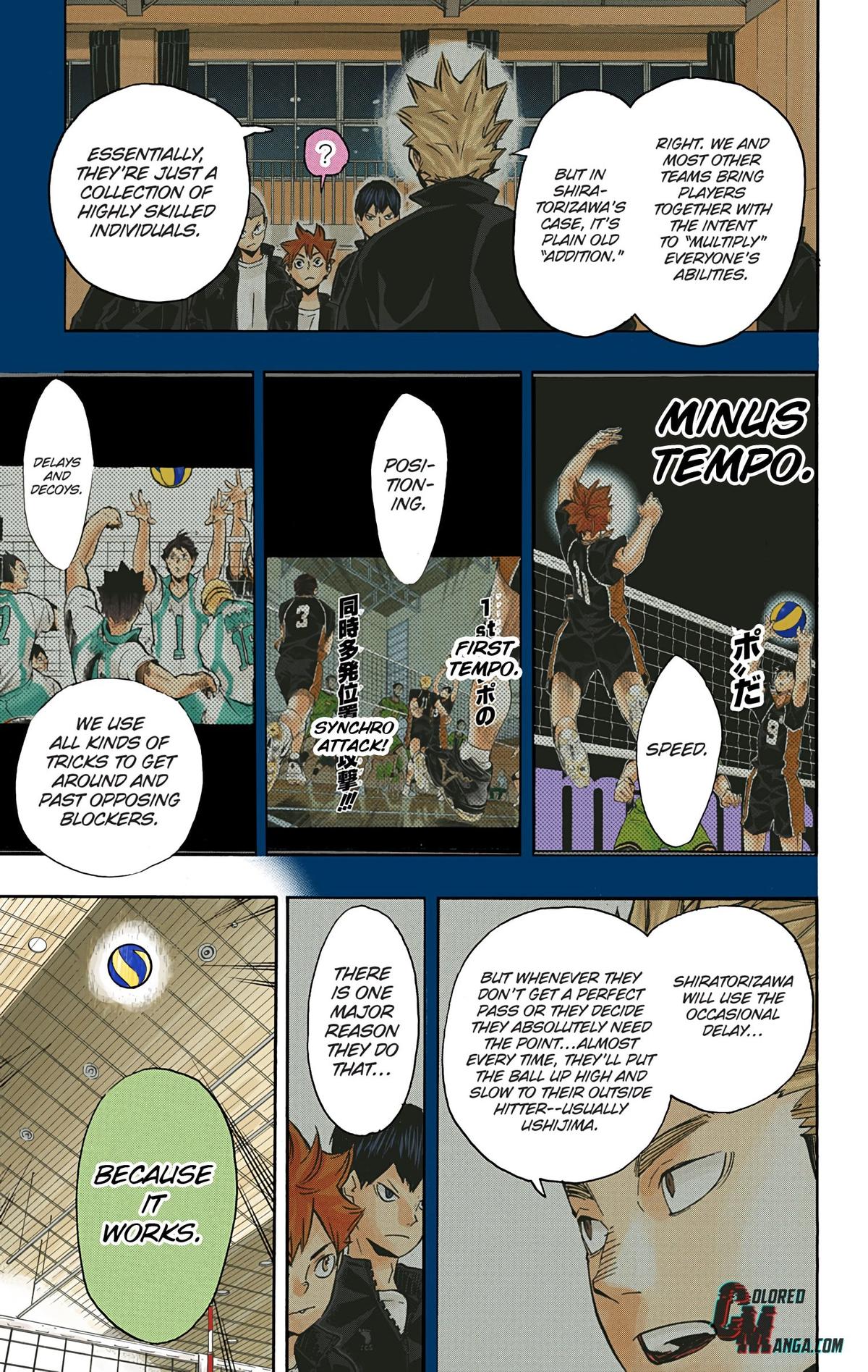 Read Haikyu!! (Color) Manga Online