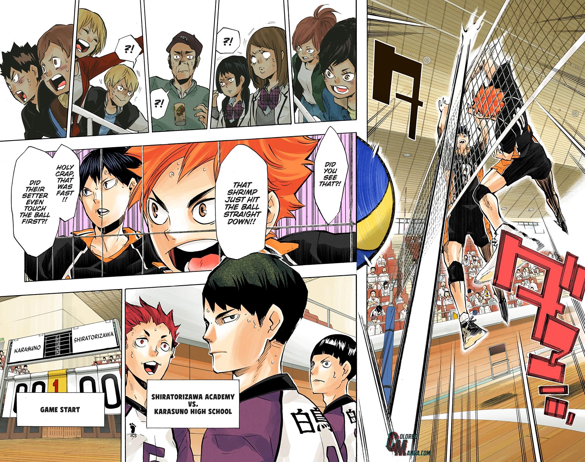 Read Haikyu!! (Color) Manga Online