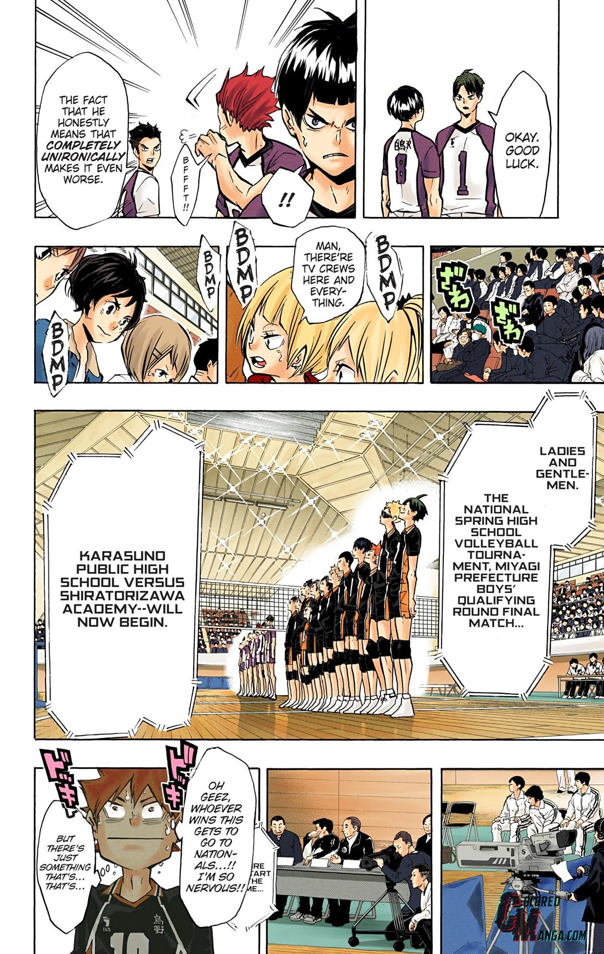Read Haikyu!! (Color) Manga Online