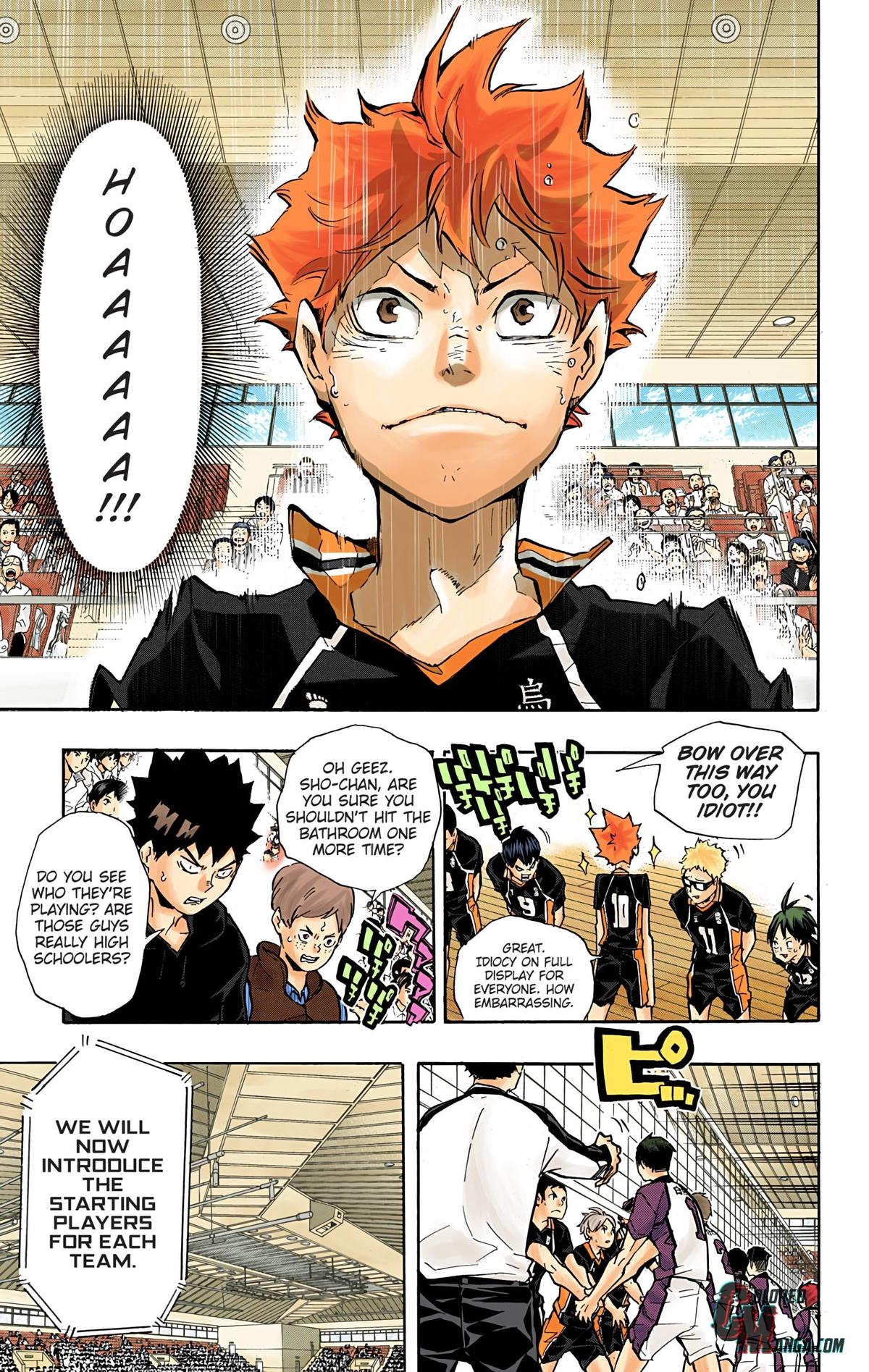 Read Haikyu!! (Color) Manga Online