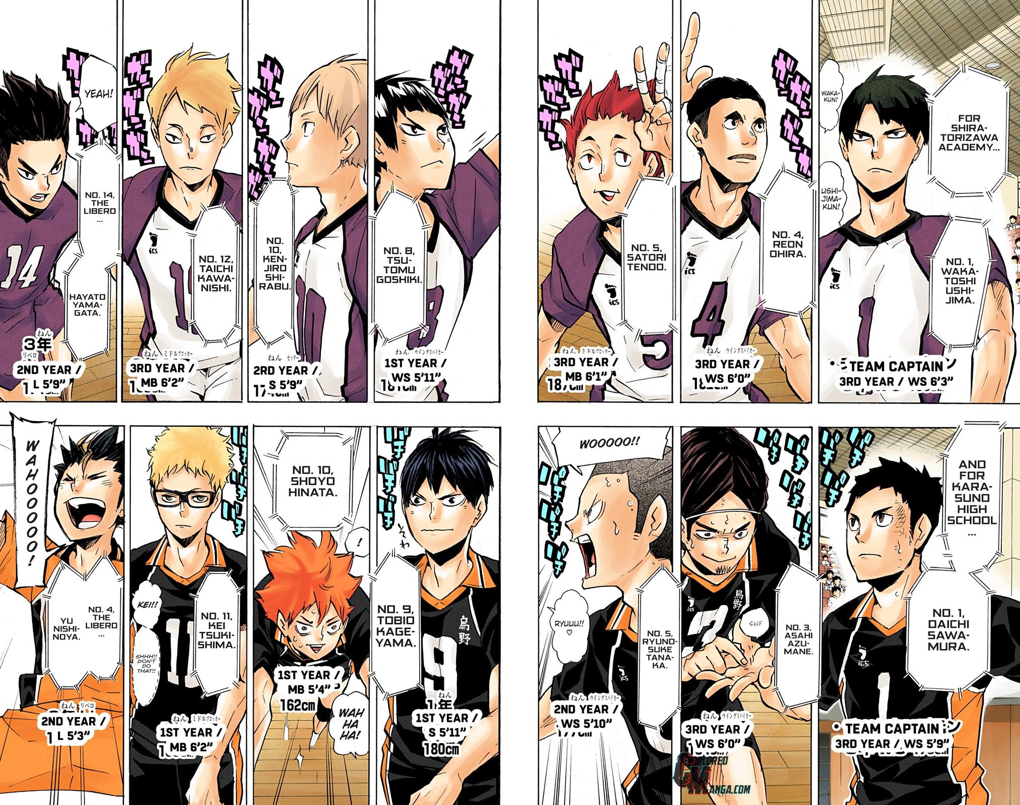 Read Haikyu!! (Color) Manga Online