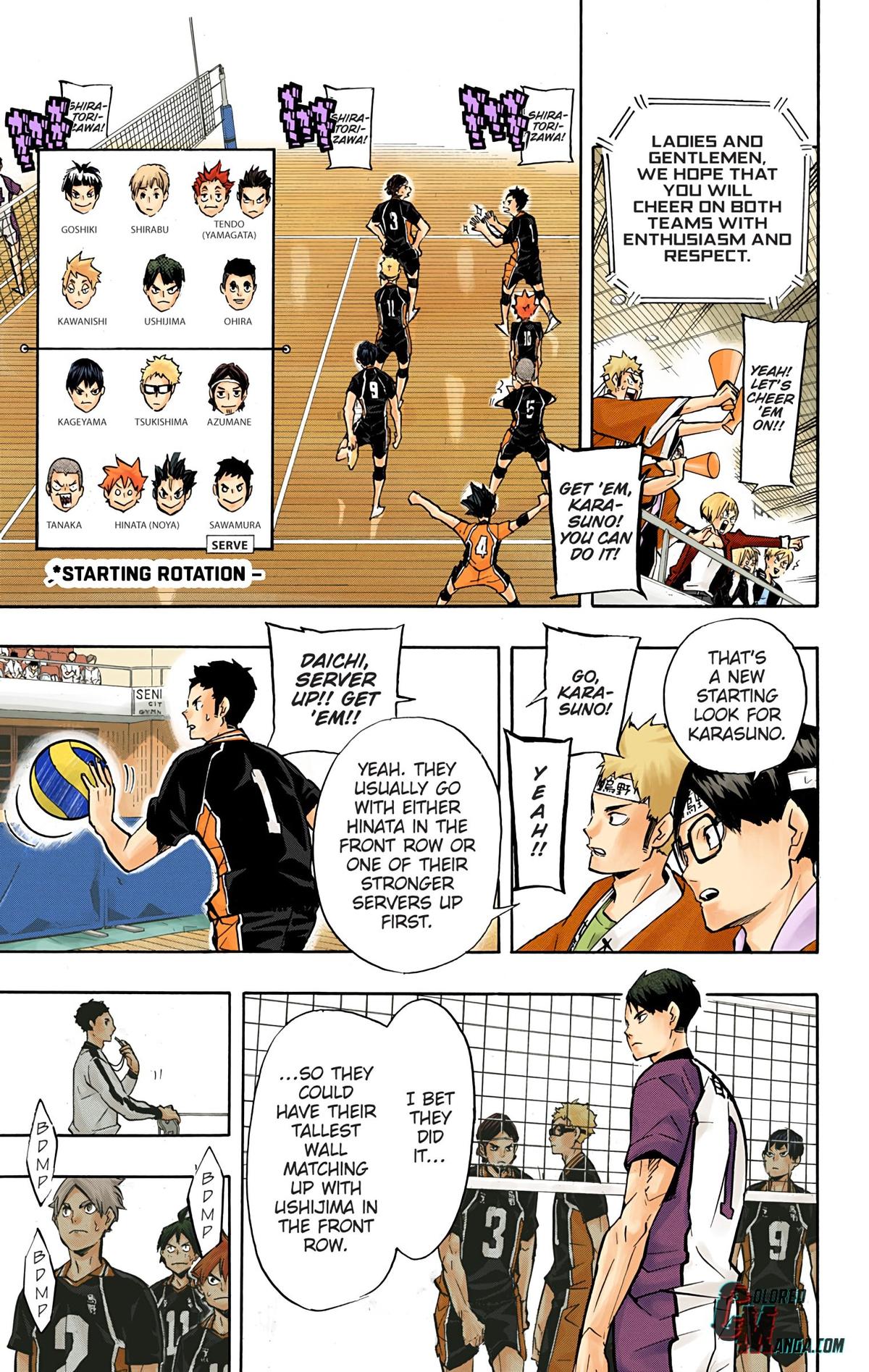 Read Haikyu!! (Color) Manga Online