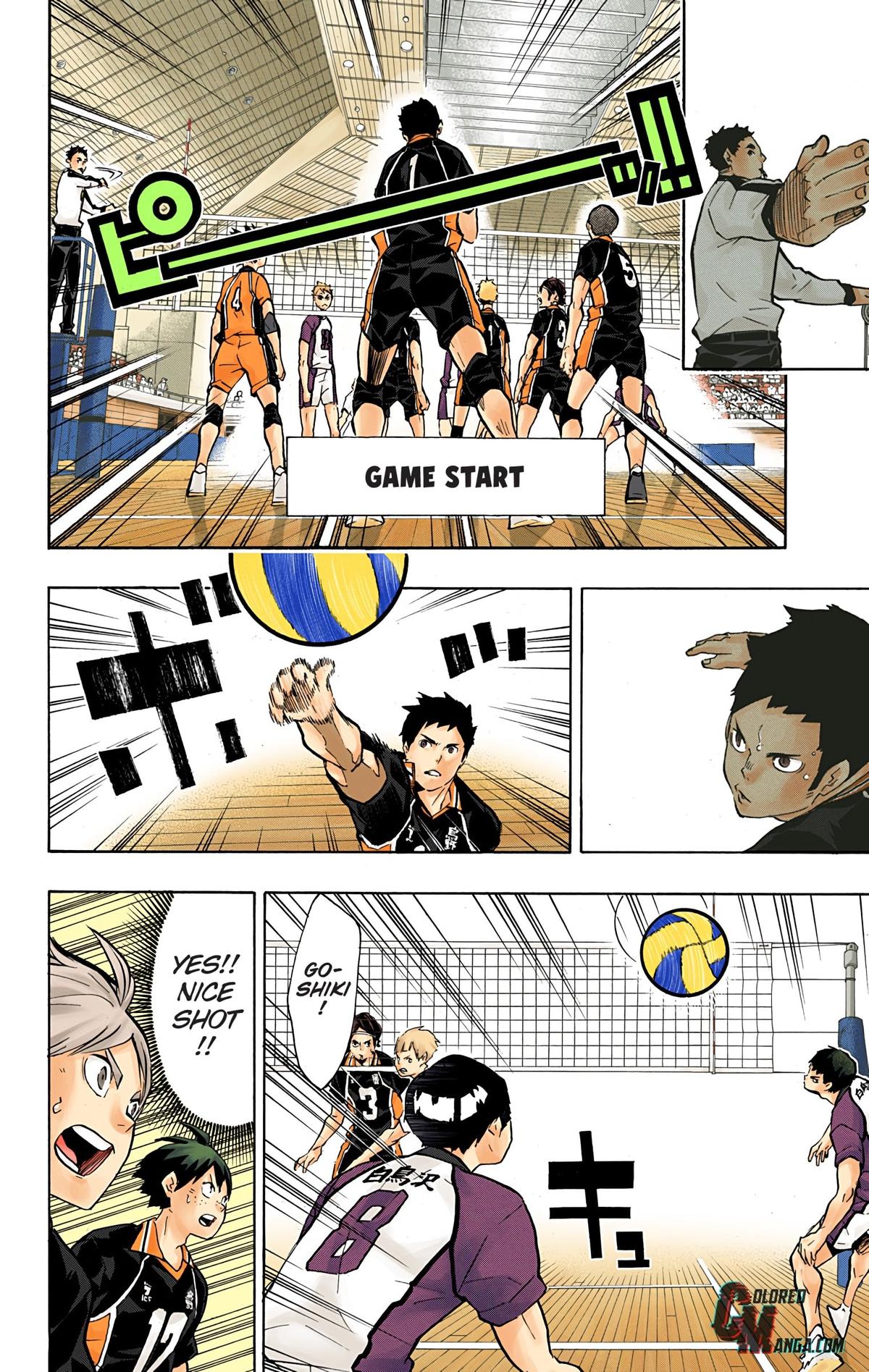Read Haikyu!! (Color) Manga Online