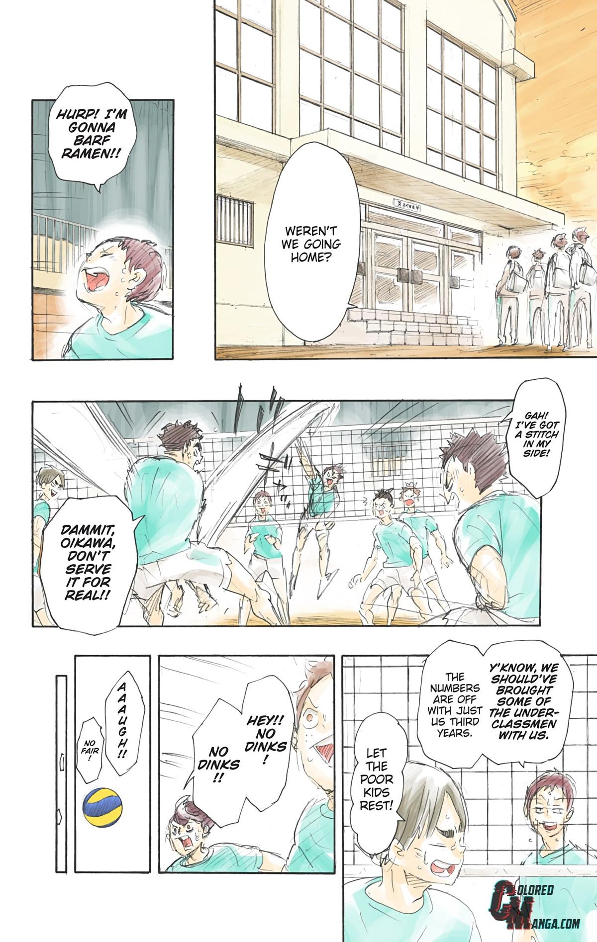 Read Haikyu!! (Color) Manga Online