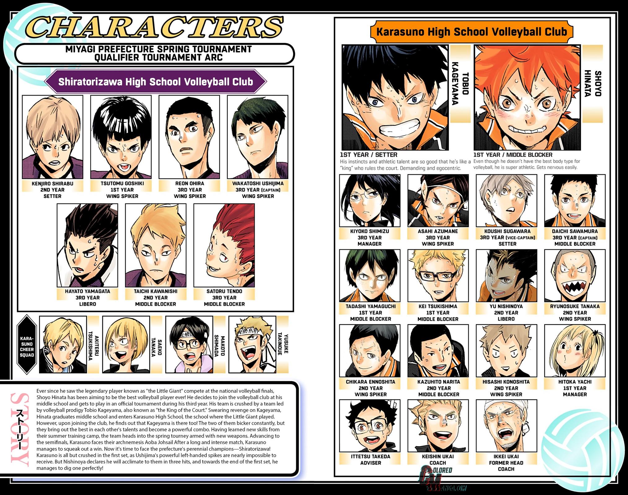 Read Haikyu!! (Color) Manga Online