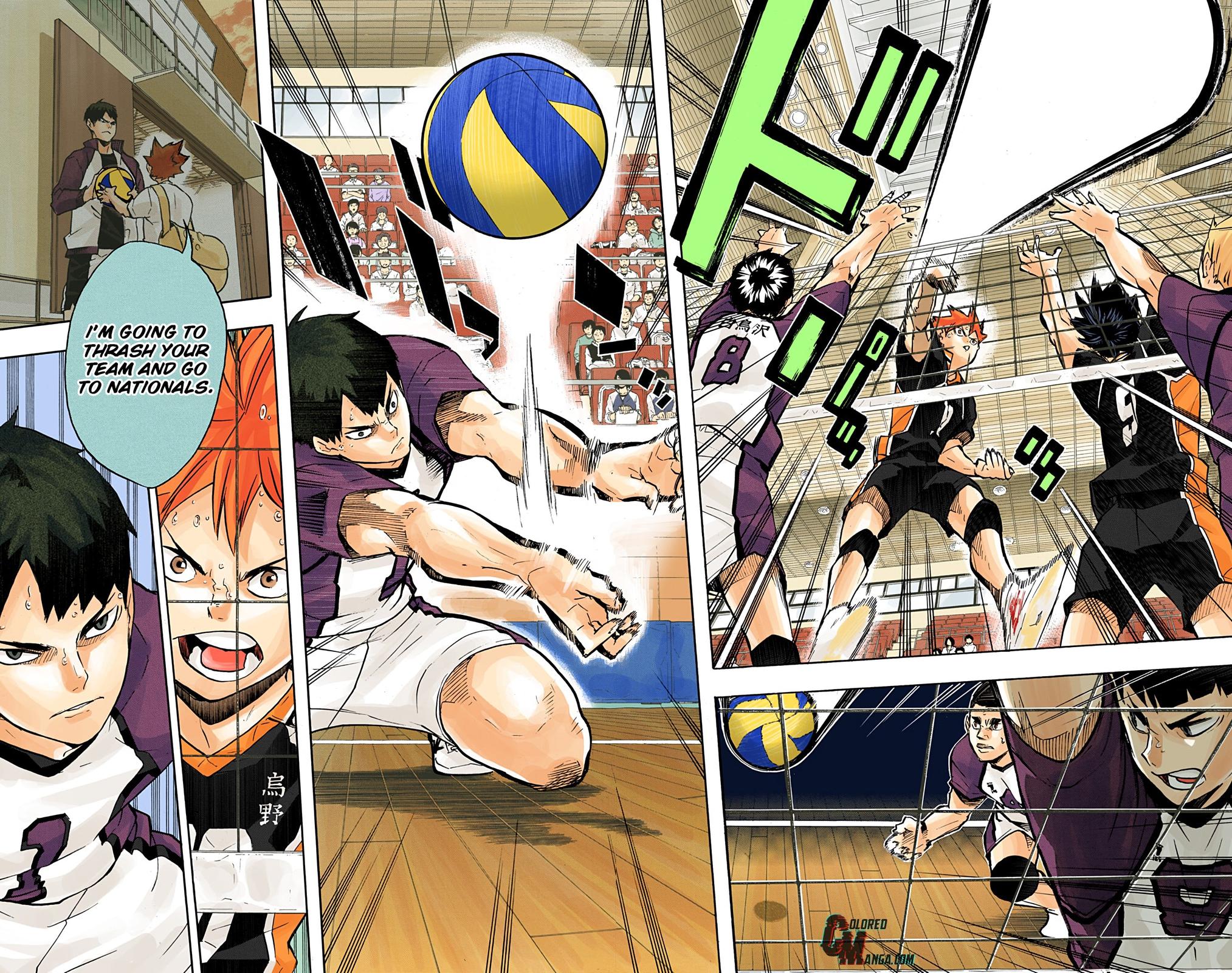Read Haikyu!! (Color) Manga Online