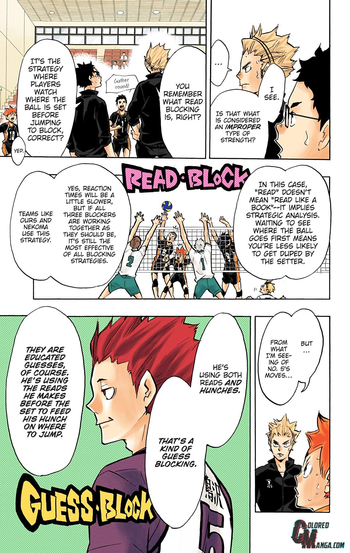 Read Haikyu!! (Color) Manga Online
