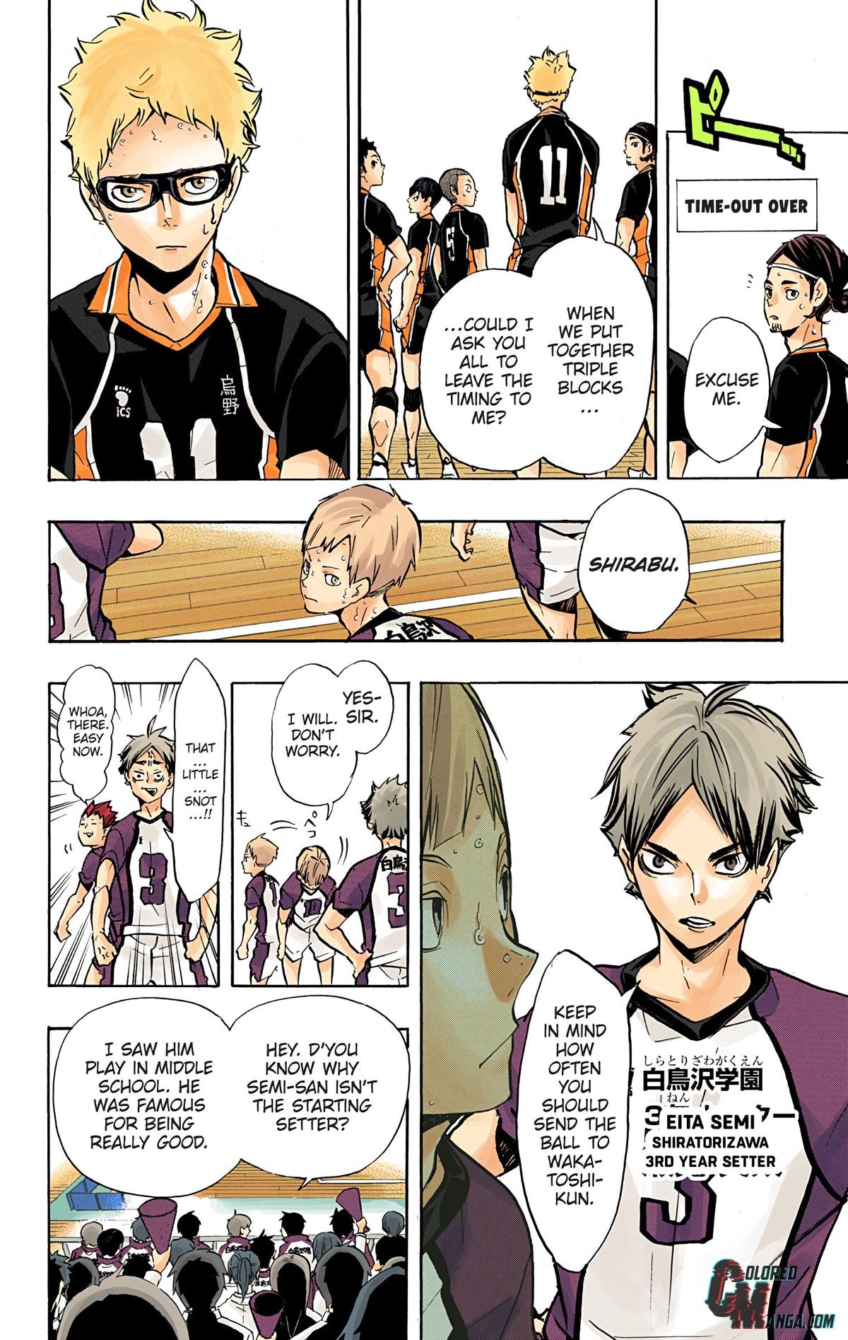 Read Haikyu!! (Color) Manga Online
