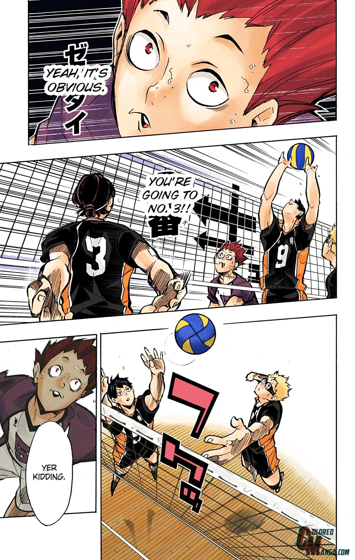 Read Haikyu!! (Color) Manga Online